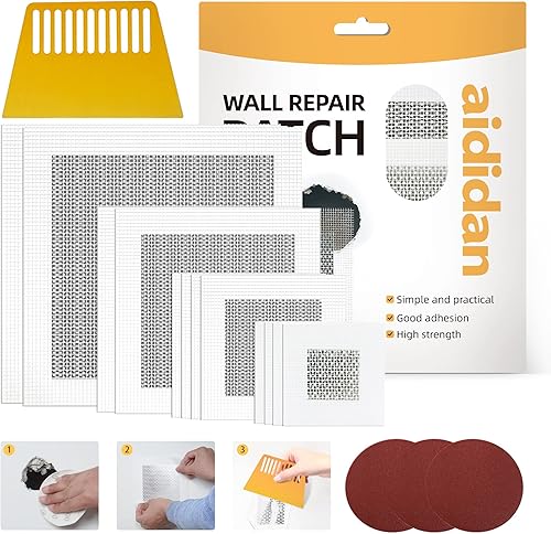 Miniatura 9 de Kit de reparación de paneles de yeso, kits de parches de reparación de agujeros, pasta de reparación de pared, agente reparador de pared, solución