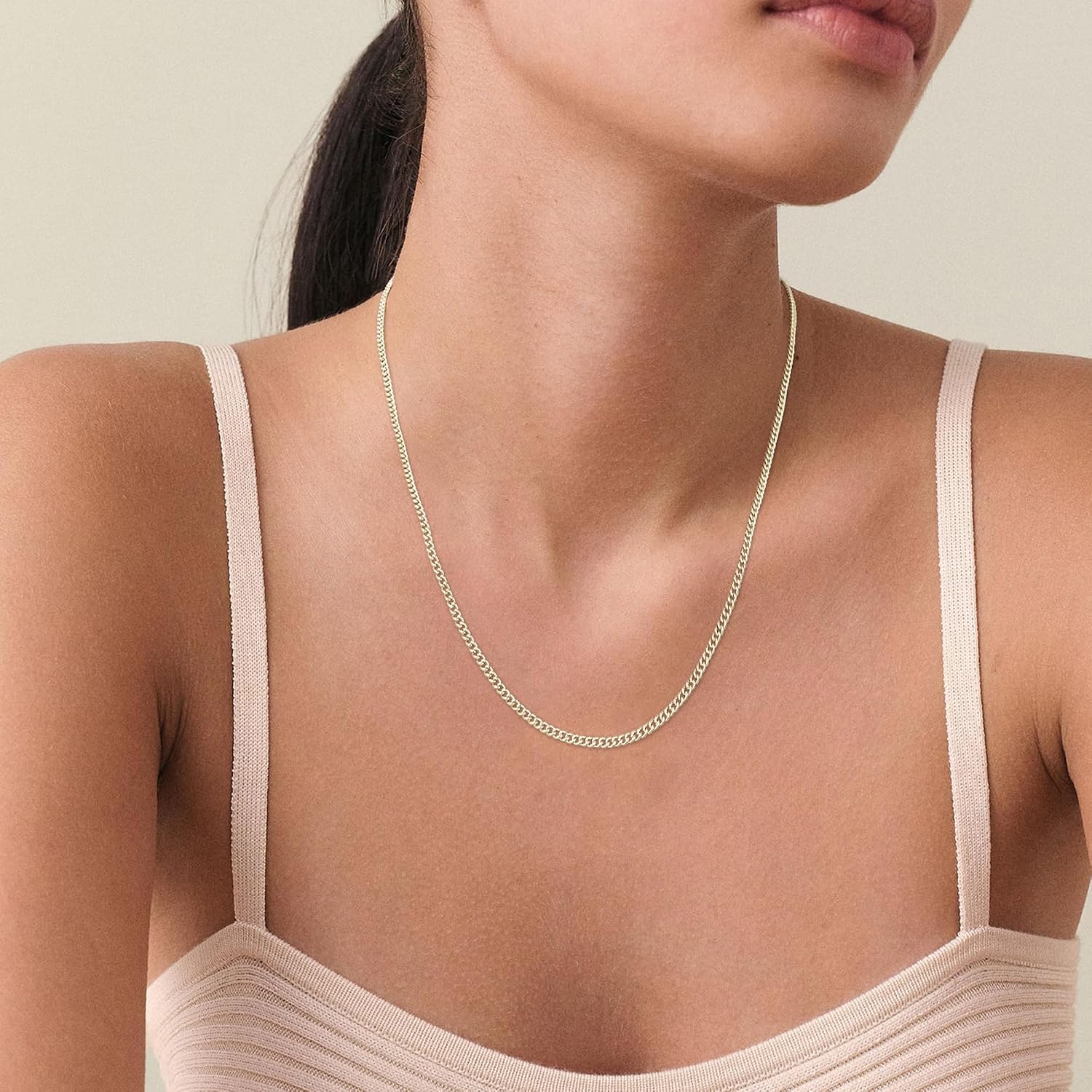 925 Sterling Silver Chain Necklace for Women image 5