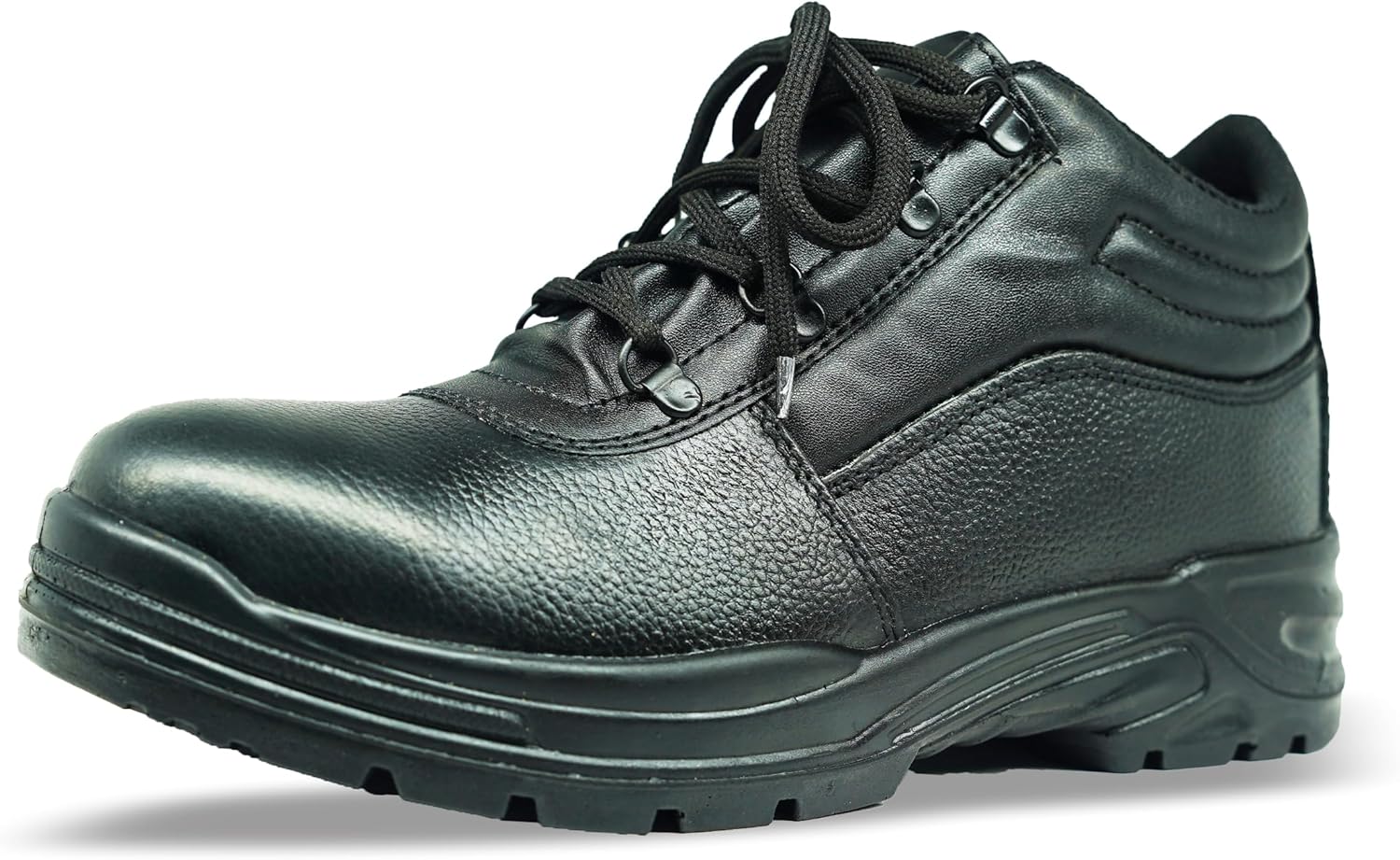Men’s Steel Toe Work Boots – Slip-On Waterproof Safety Shoes for Construction, Warehouse & Outdoor Jobs | Lightweight, Slip-Resistant & Durable Work Boots for Men