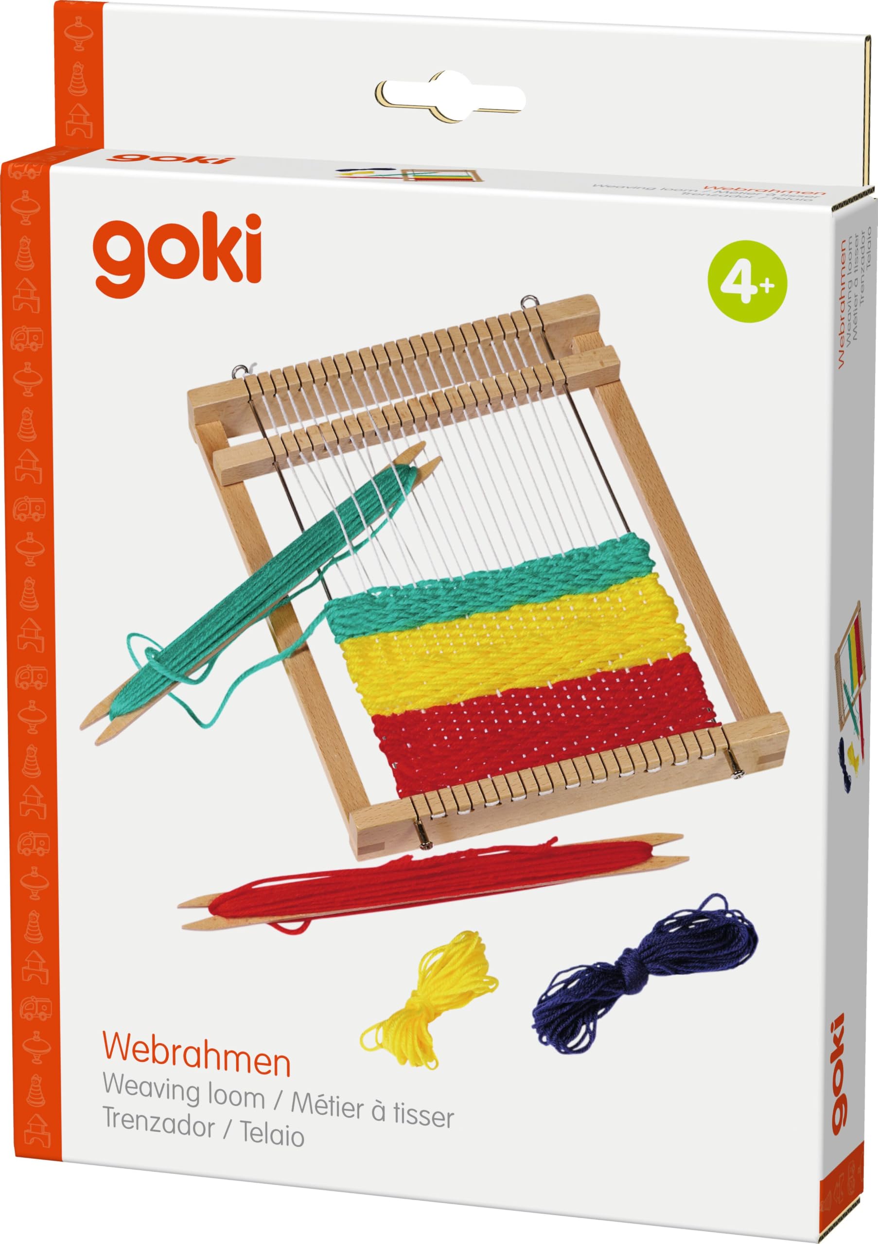 Goki Rama Tkacka, Wielokolorowy, 58988