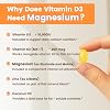 VEV Corefeel Vitamina D3 K2 10,000 UI Suplemento de Magnesio – con Vitamina D y K (MK-7), Glicinato y Malato de Magnesio, Citrato de Zinc – 300 Cápsulas Blandas 4