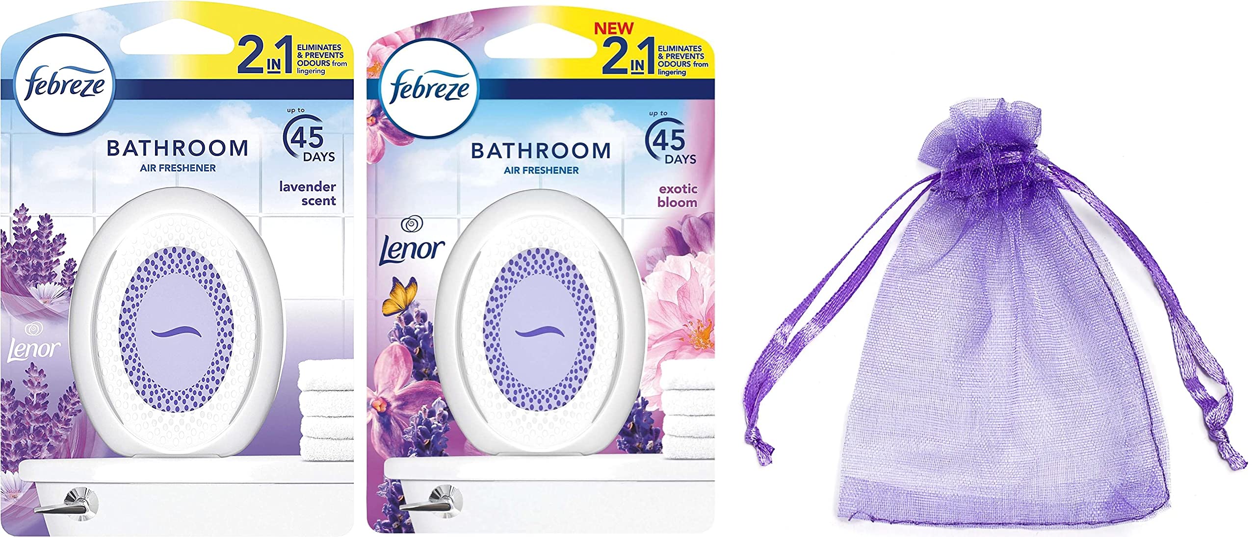 Febreze Bathroom Air Freshener, Small Spaces Refresher, Mixed Scent ...