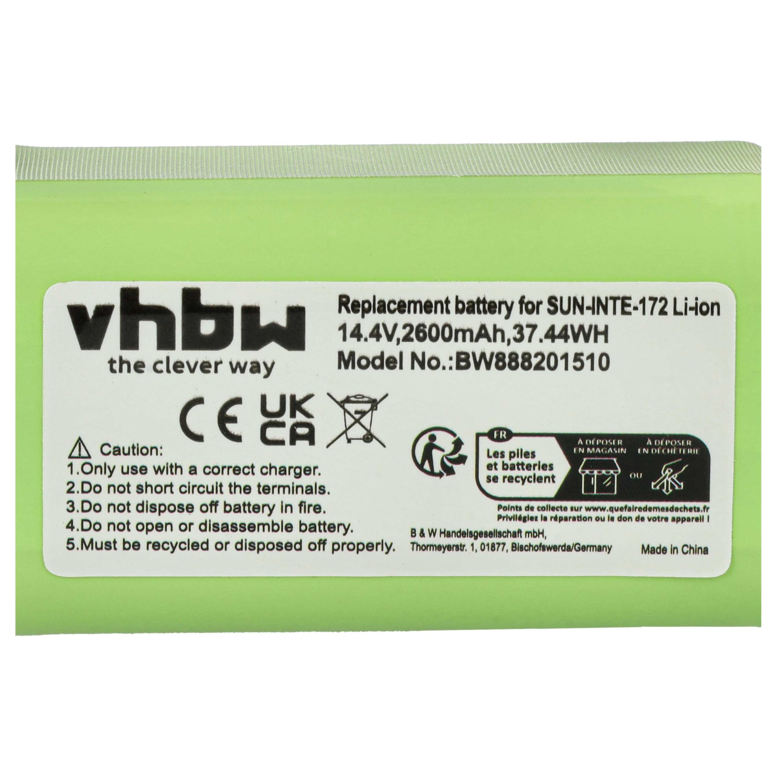 vhbw Ersatz für Rowenta RS-RT900817 für Staubsauger-Akku Li-Ion 5200 vhbw Ersatz für Rowenta RS-RT900817 für Staubsauger-Akku Li-Ion 5200