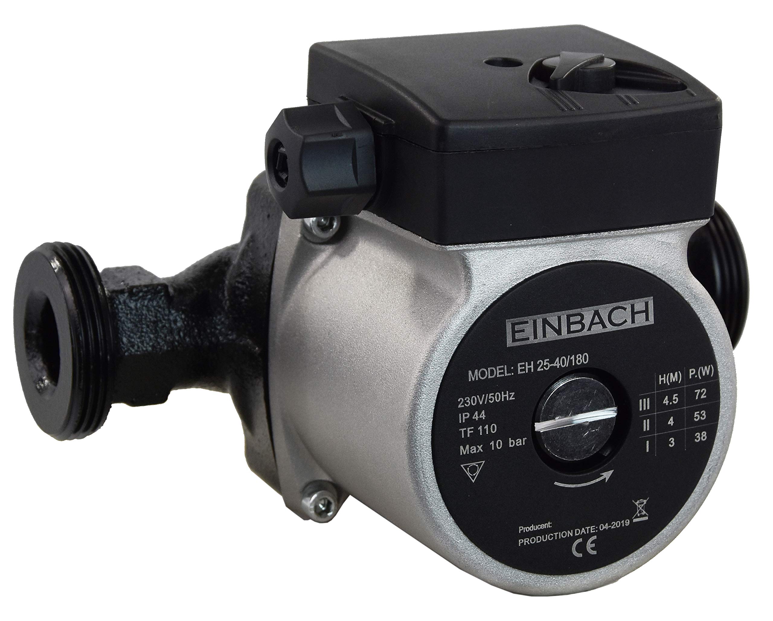 Circulateur Einbach 24-60 180 230V pompe de chauffage