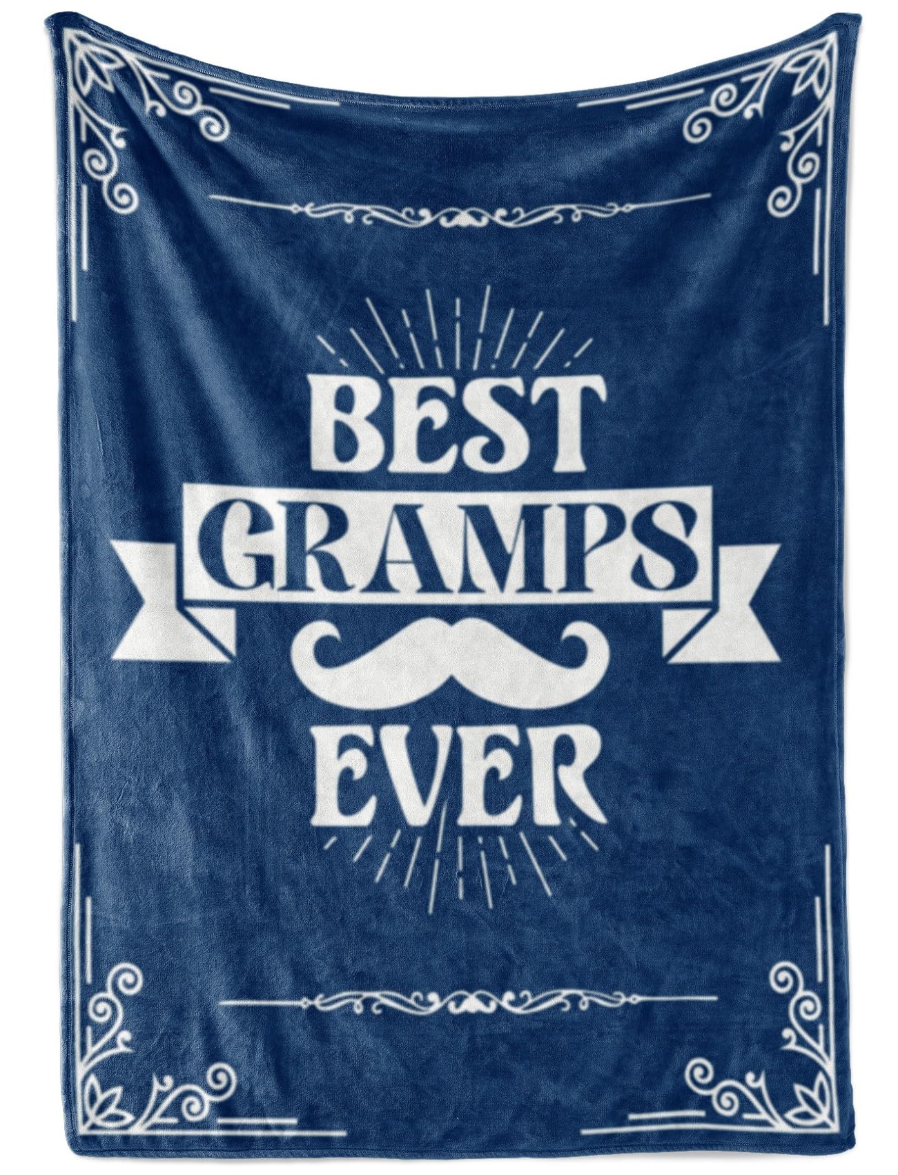 InnoBeta Gramps Gifts for Grandpa, Throw Blanket for Grandfather, Presents from Grandchildren, Grandkids for Christmas, Birthday, Father's Day (50 x