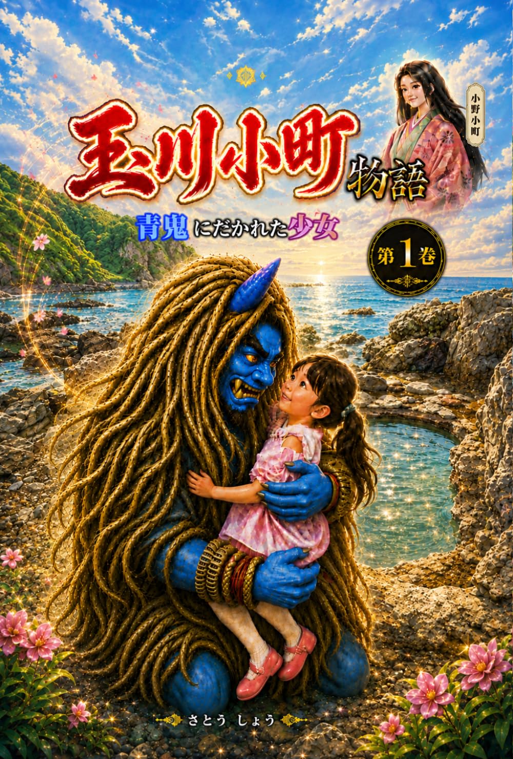 漫画 玉川小町物語: 青鬼にだかれた少女