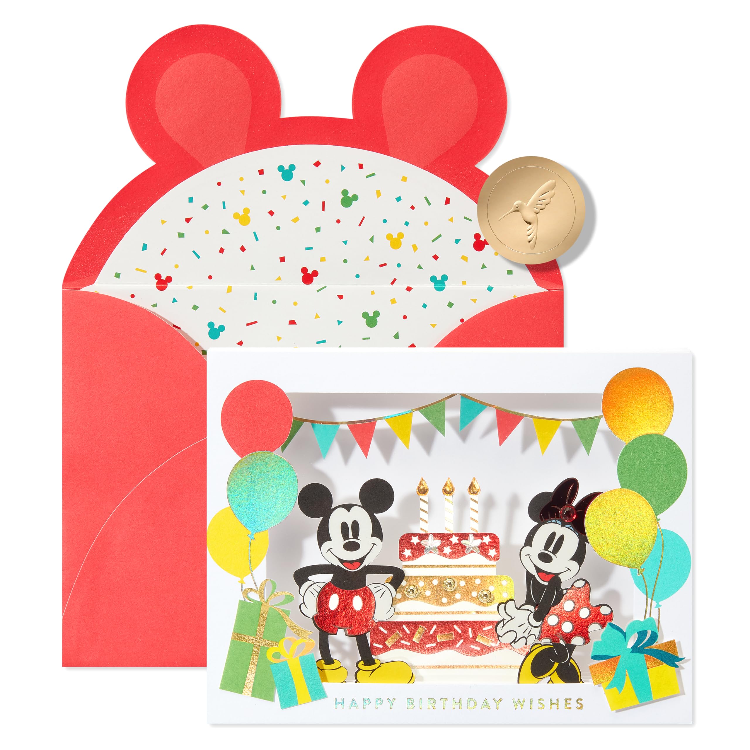 Papyrus Mickey and Minnie Mouse Birthday Card (As Wonderful As You)