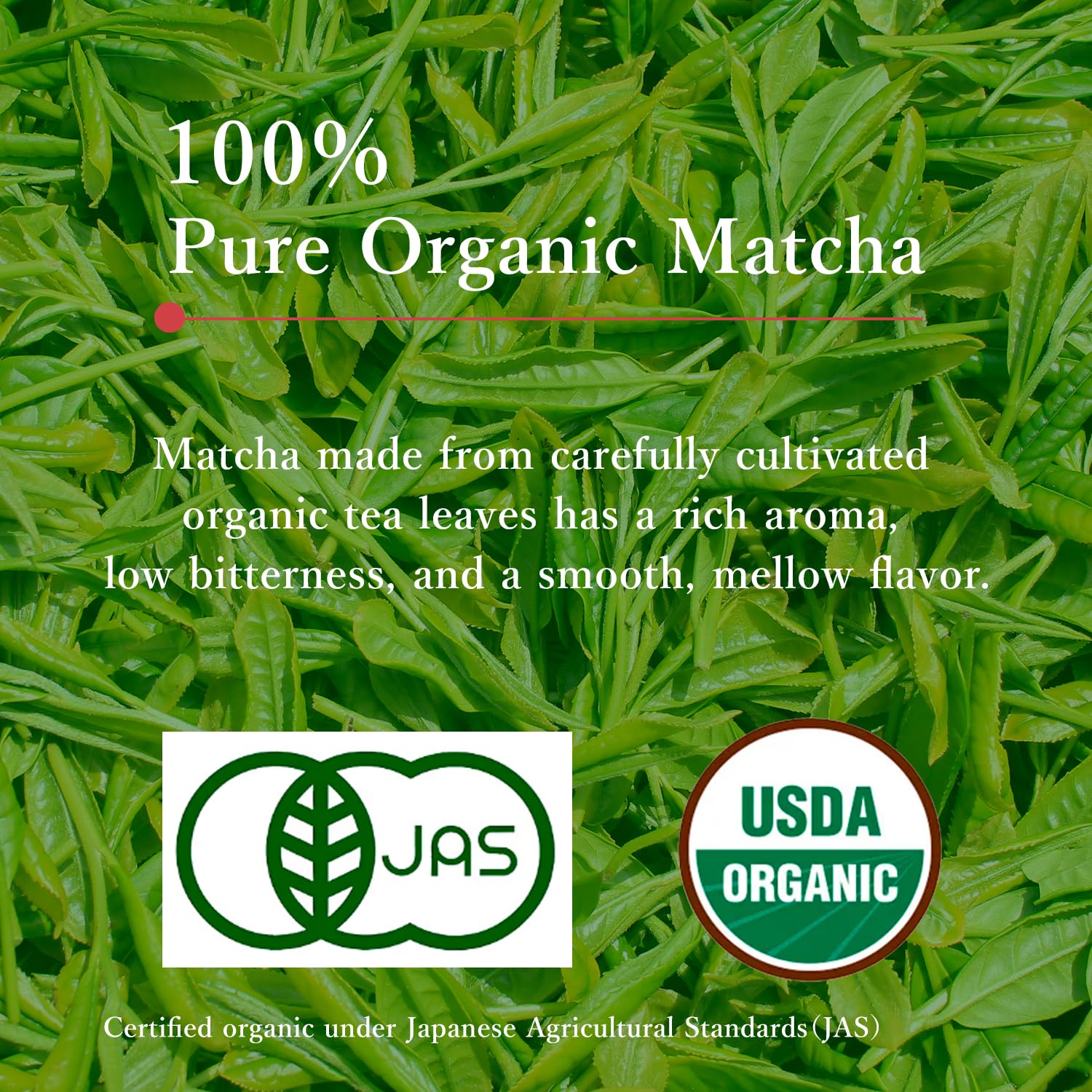 MIKAN-YAMA ZEN GREEN Organic Matcha Powder 100 Authentic Japanese Ceremonial Grade Single Origin from Shizuoka Japan 100g 3 — view 7