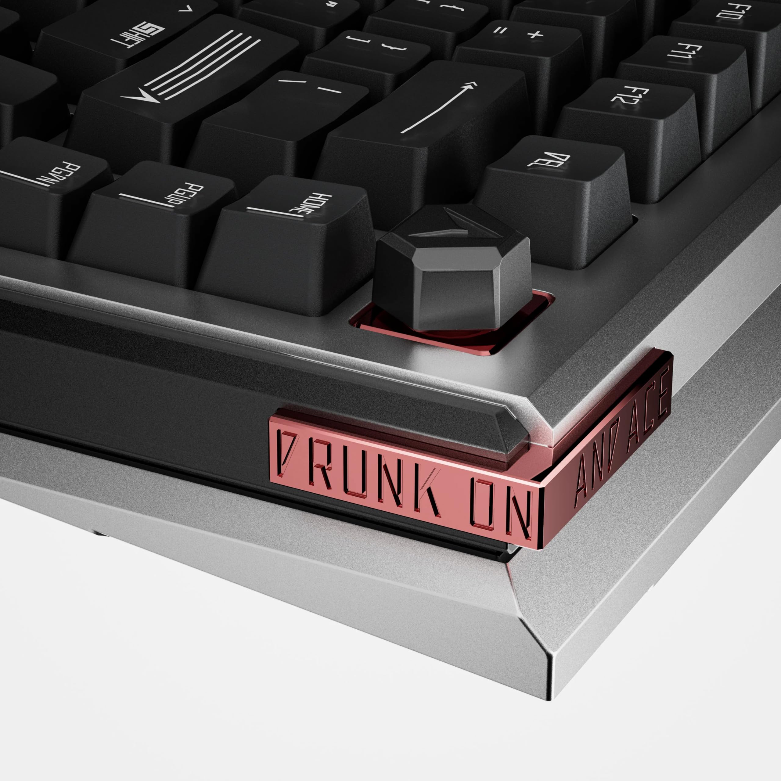 DRUNKDEER A75 黒赤 DrunkDeer A75 - ラピッドトリガーキーボード マグネティックスイッチ