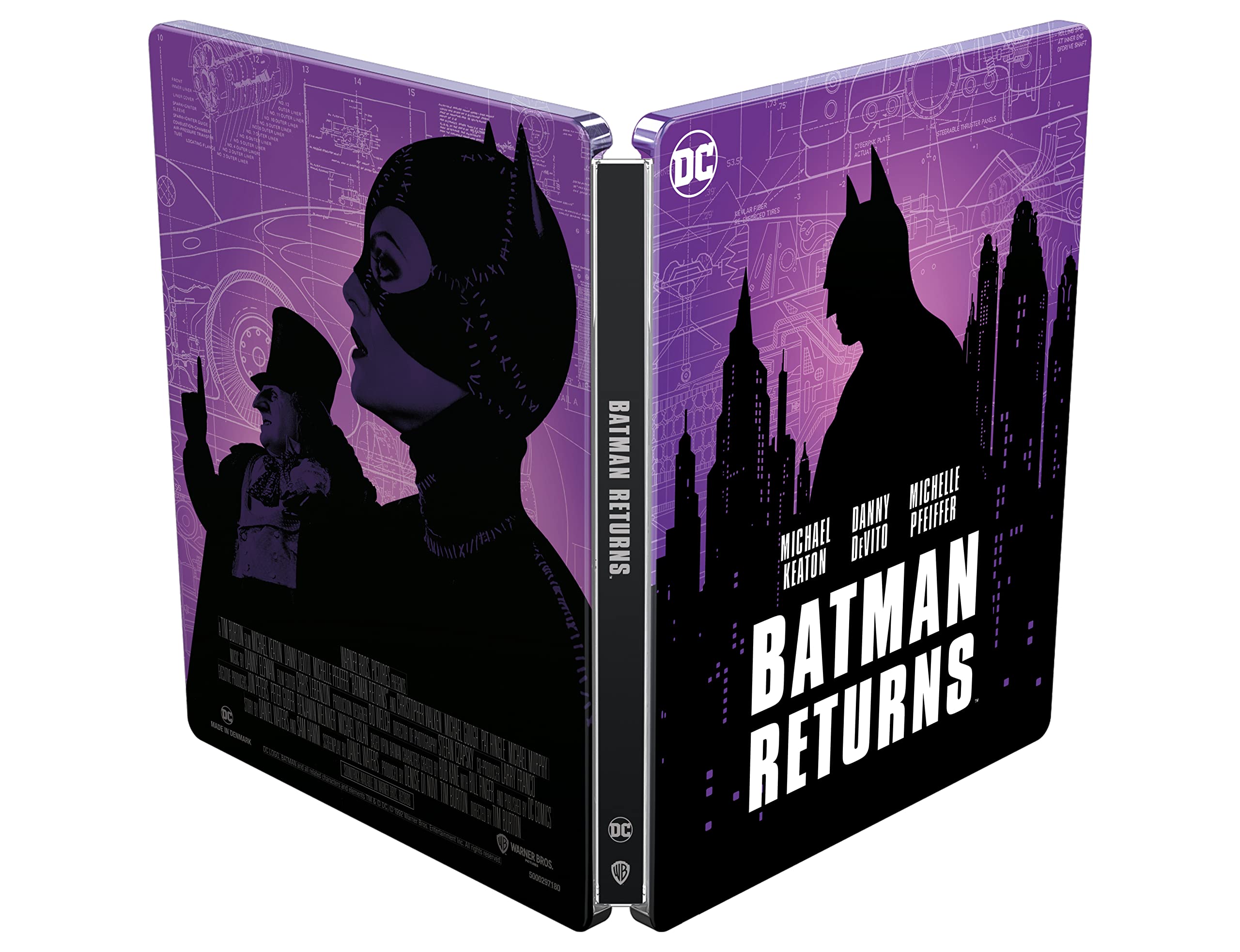 BATMAN IL RITORNO STEELBOOK (4K Ultra HD + Blu-Ray)