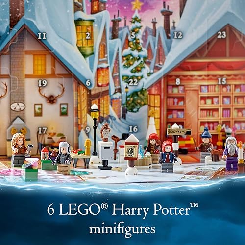 Miniatura 5 de LEGO Calendario de Adviento de Harry Potter 76418, juego de cuenta regresiva de Navidad con sorpresas diarias, descubre nuevas experiencias con este