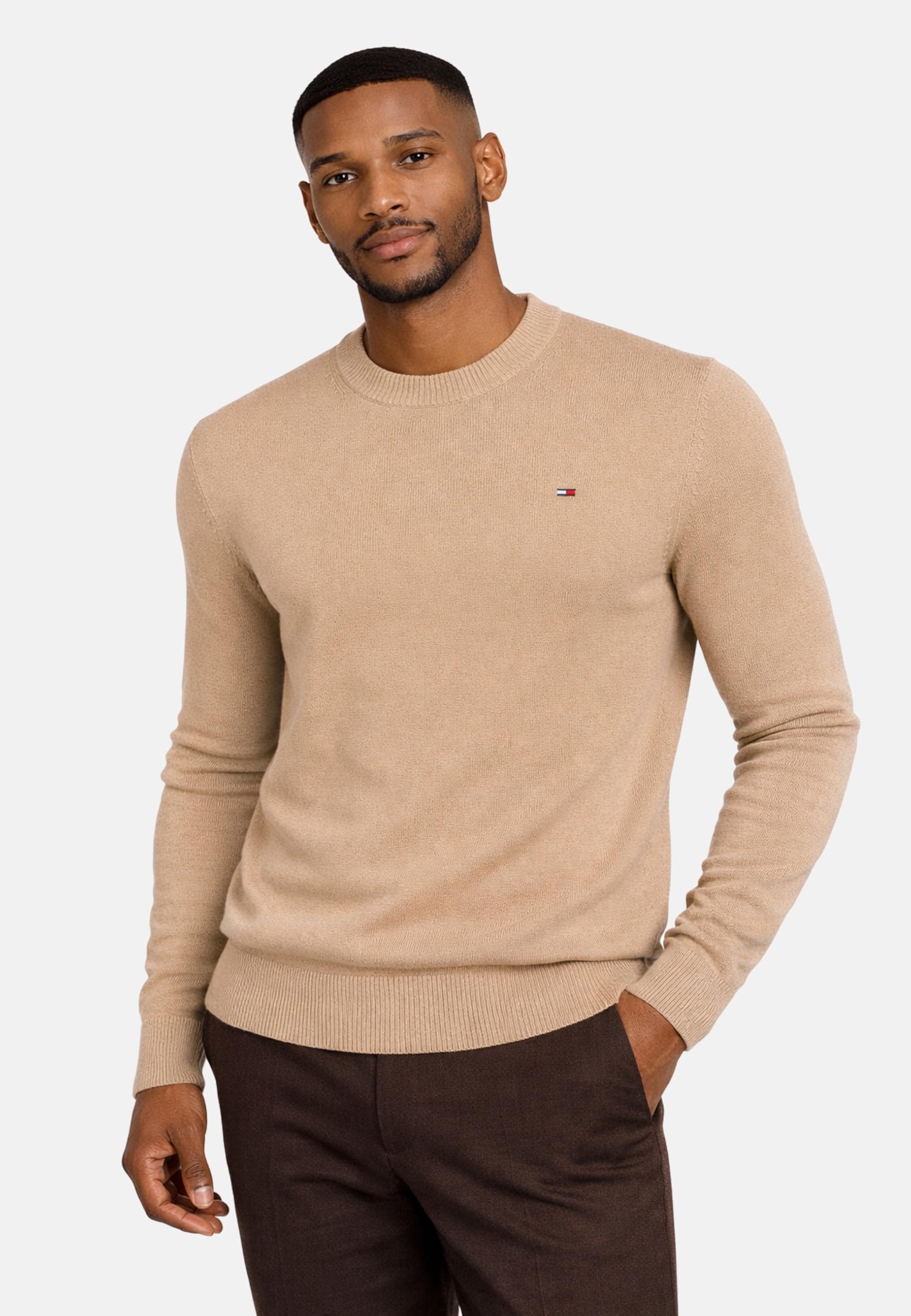 Tommy Jeans Uomo Pullover Sweater Slim Fit