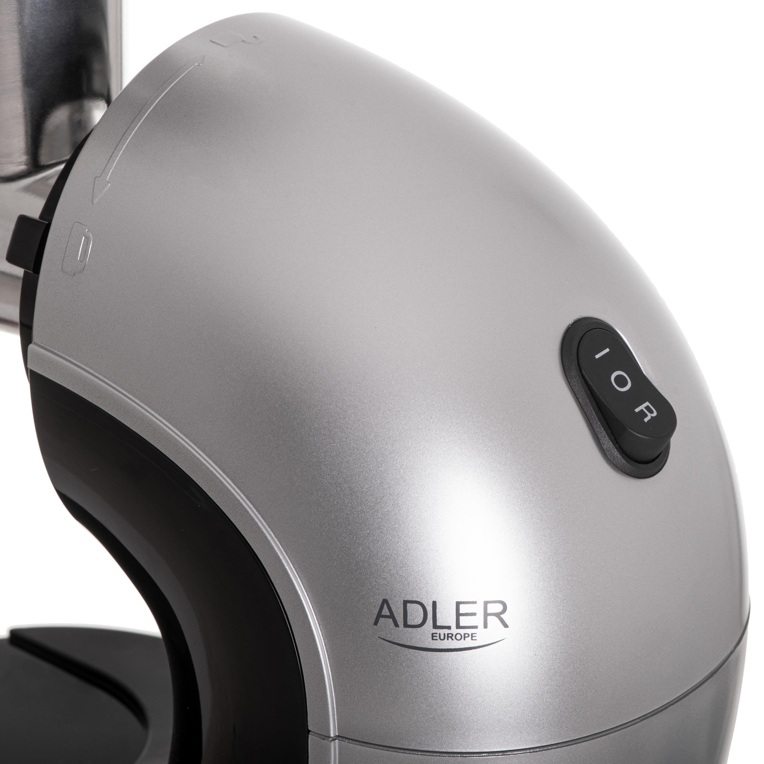 ADLER EUROPE AD 4131 Wyciskarka wolnoobrotowa 3w1, sokowirówka do warzyw i owoców, maszynka do mięsa, tarka do warzyw, łatwa do czyszczenia