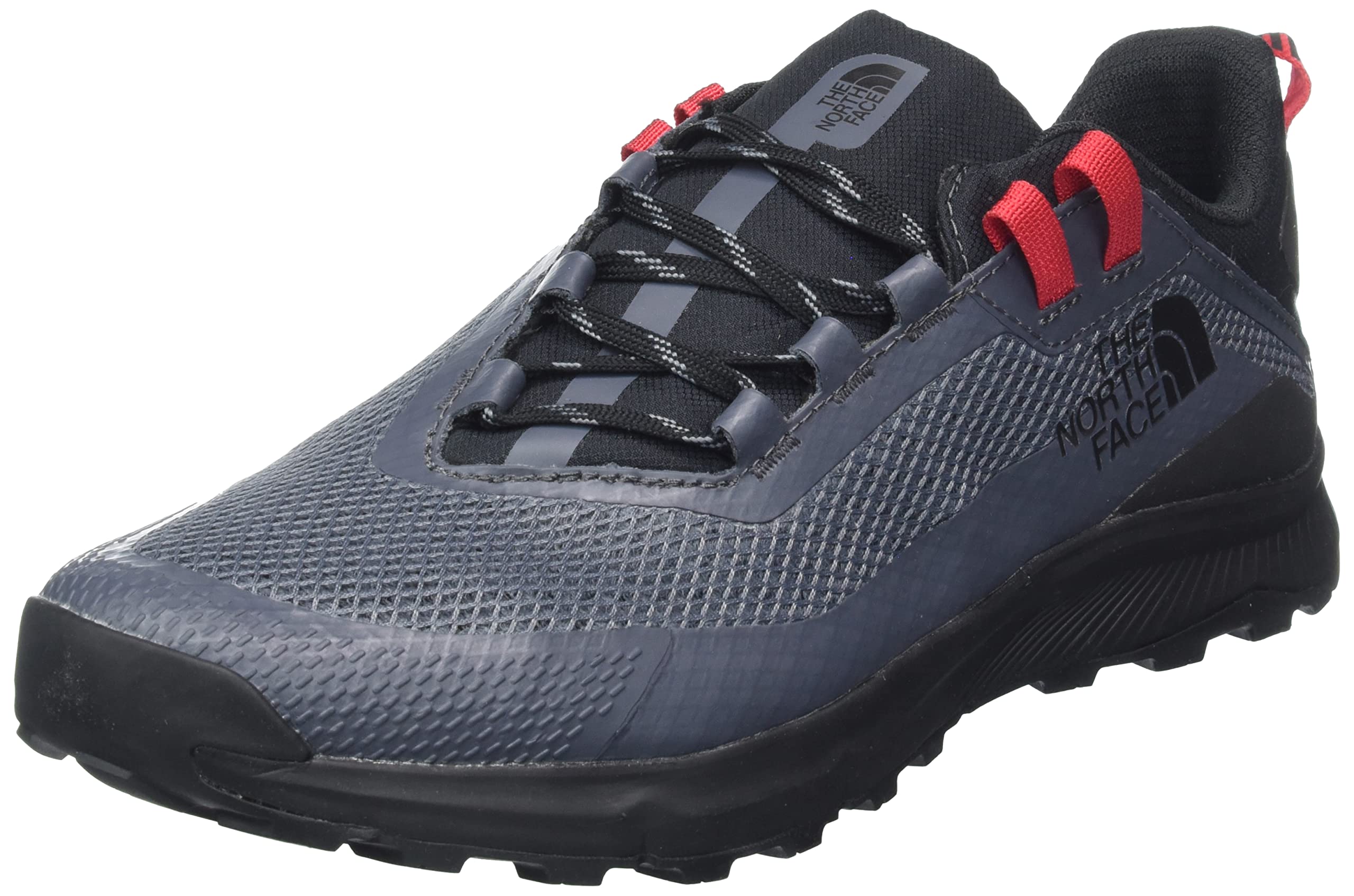 THE NORTH FACE Men's Cragstone Wind Sneaker, Vanadis Grey TNF Black, 7.5 UK