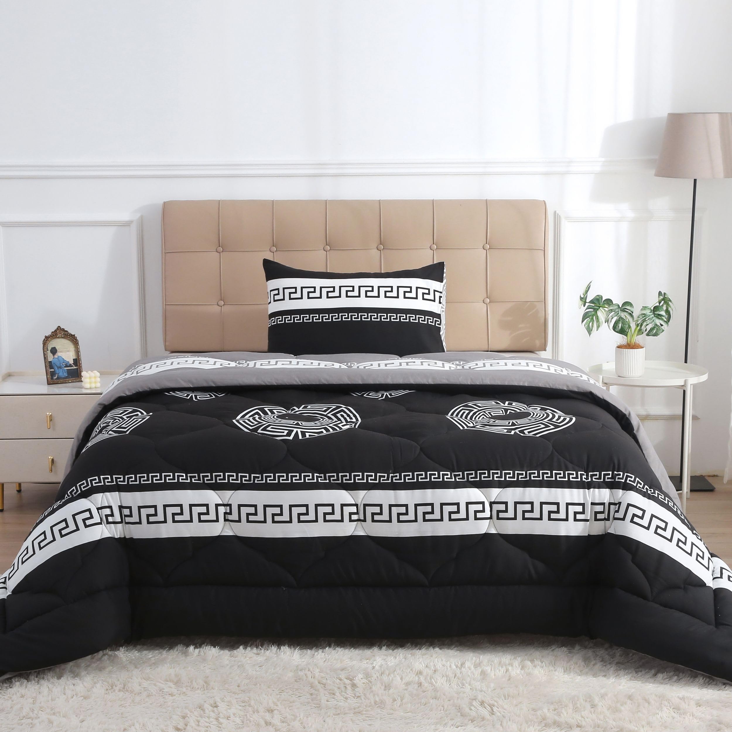 DALINA Textil - Edredón Estampado con Relleno de Fibra para Cama Individual, Invierno 180 x 240cm, Tejido Suave y 100% Poliéster