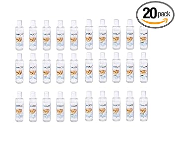 Majik Instant Hand Sanitizer Rinse Free Waterless Sanitizing Gel For Travel And Home Use (Set Of 20, 100 ML)