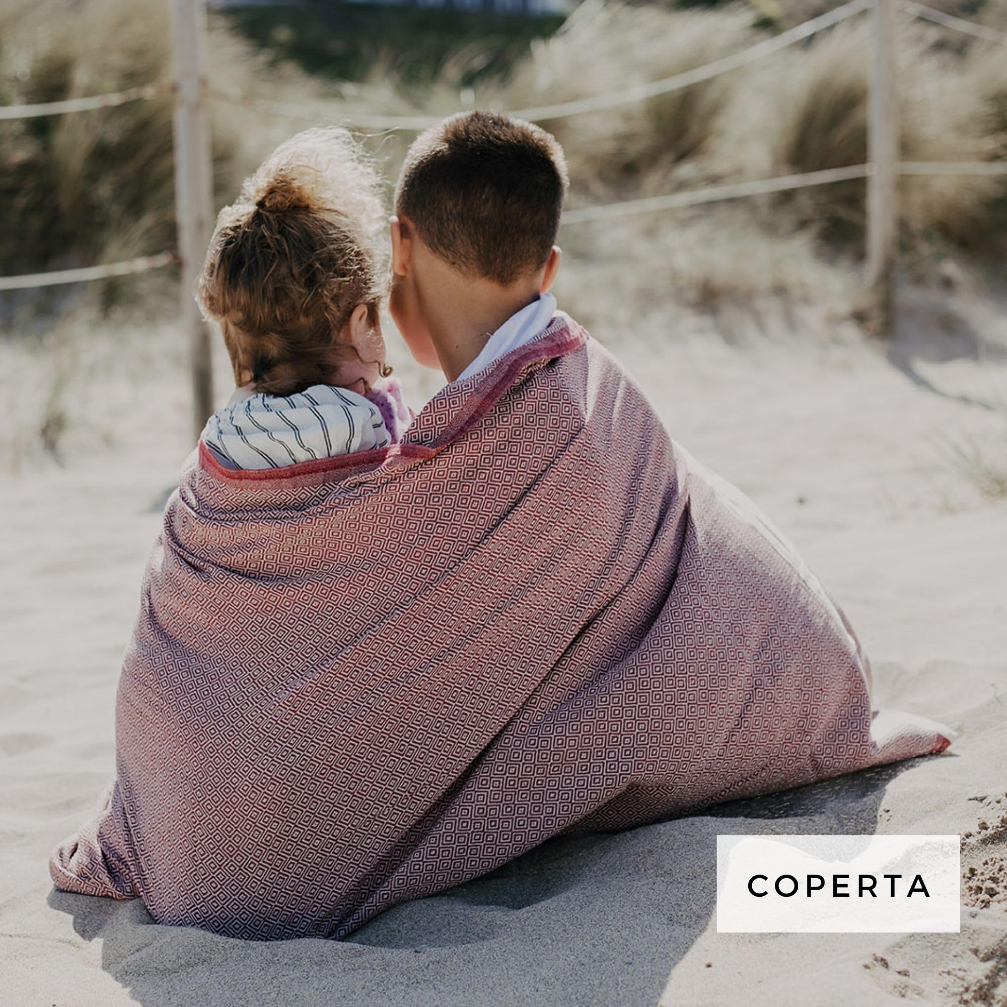 furora Holiday Telo Mare Grande Cotone 200x200 cm XXL Gigante | Telo Spiaggia antisabbia - Coperta PIC Nic - Pareo Asciugamano Mare Spugna | Fouta Beach Towel Lungo, Frange Angoli, Uomo Donna Ragazzi