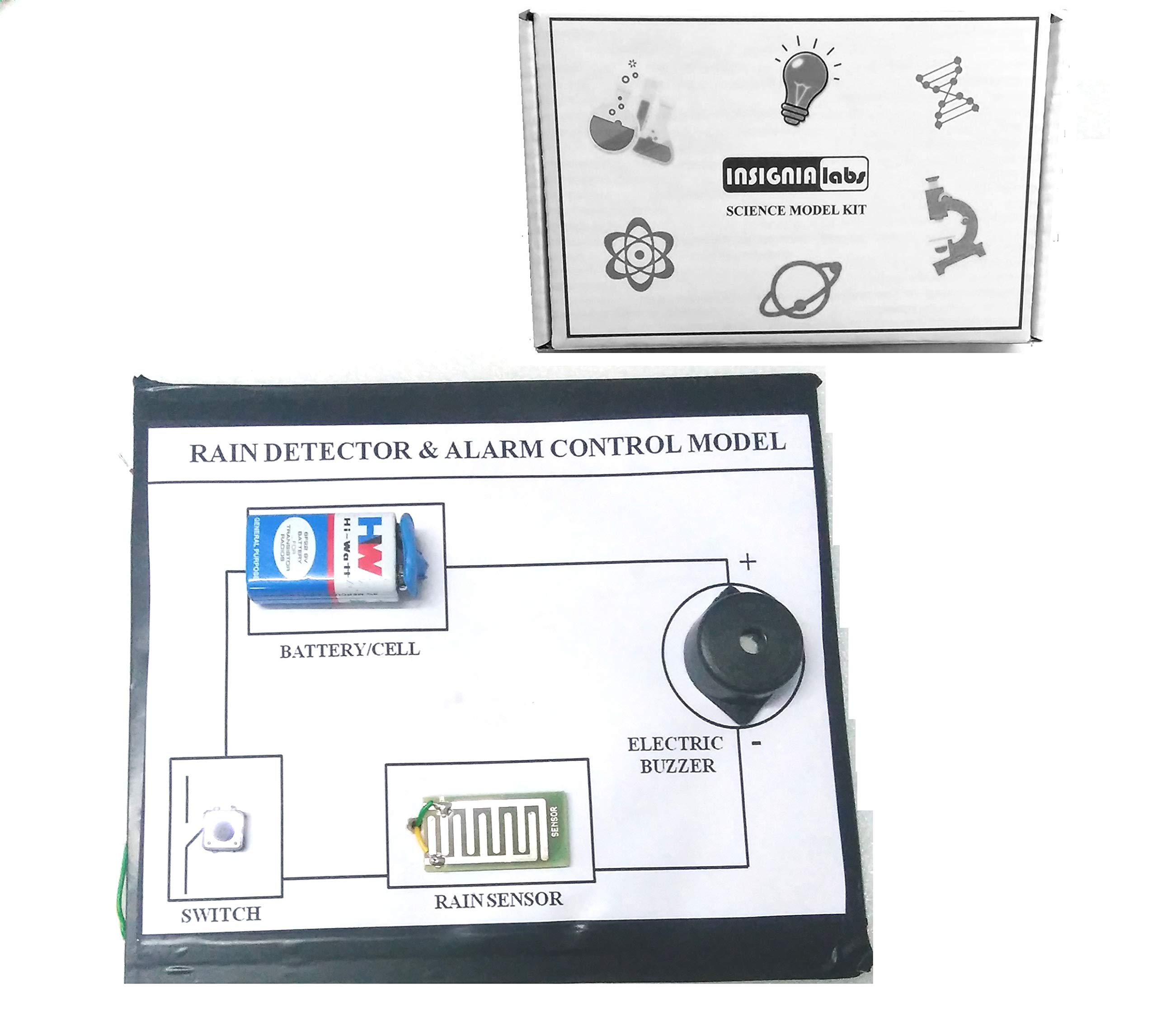 See full amazon price history chart for INSIGNIA LABS - Rain Detector & Alarm Control Science Model Kit | School Project Kit INSIGNIA LABS - Rain Detector & Alarm Control Science Model Kit | School Project Kit (B07W9HFSPT) Amazon Price History, Amazon Price Tracker