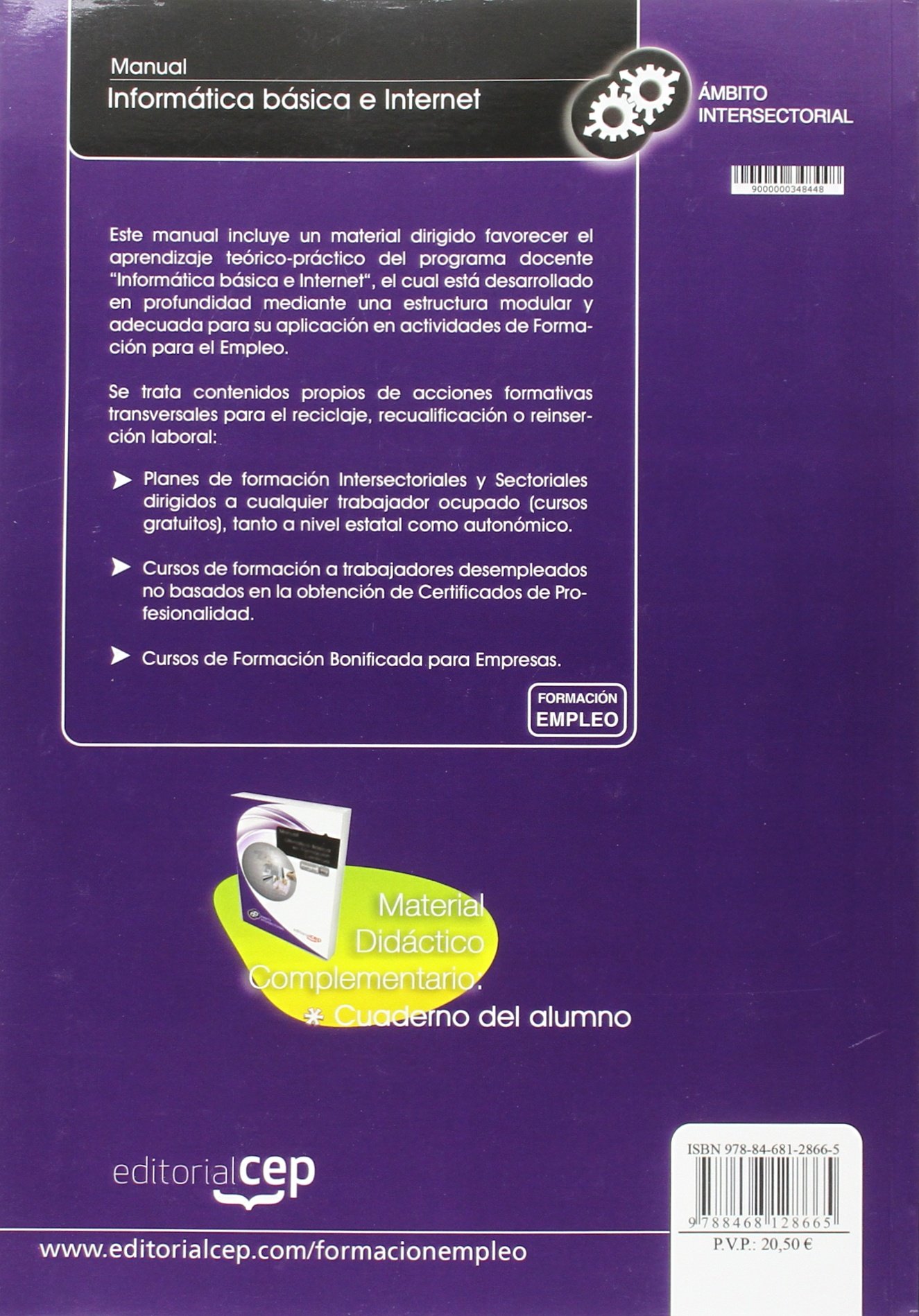 Manual Informática básica e Internet. Formación para el empleo