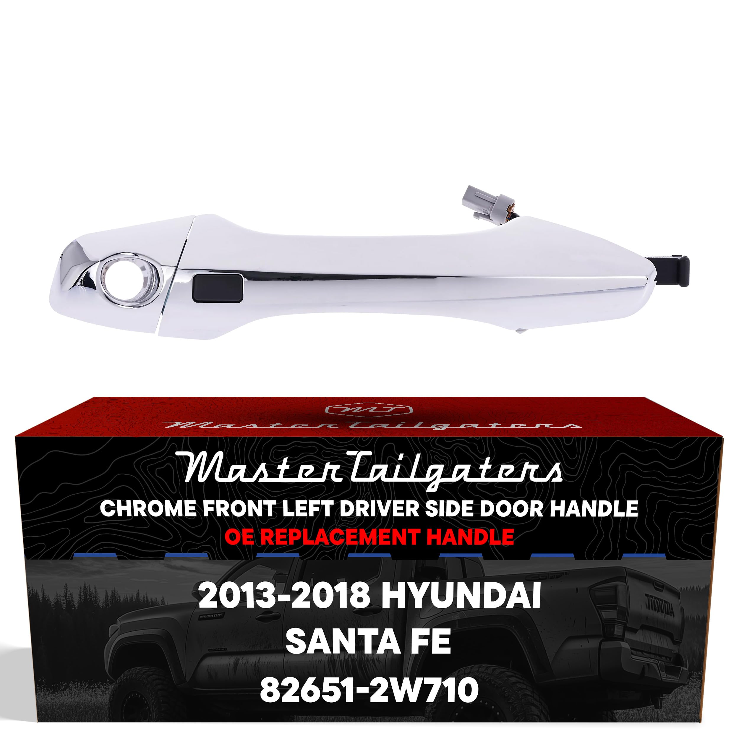 Amazon.com: Master Tailgaters Exterior Door Handle Chrome