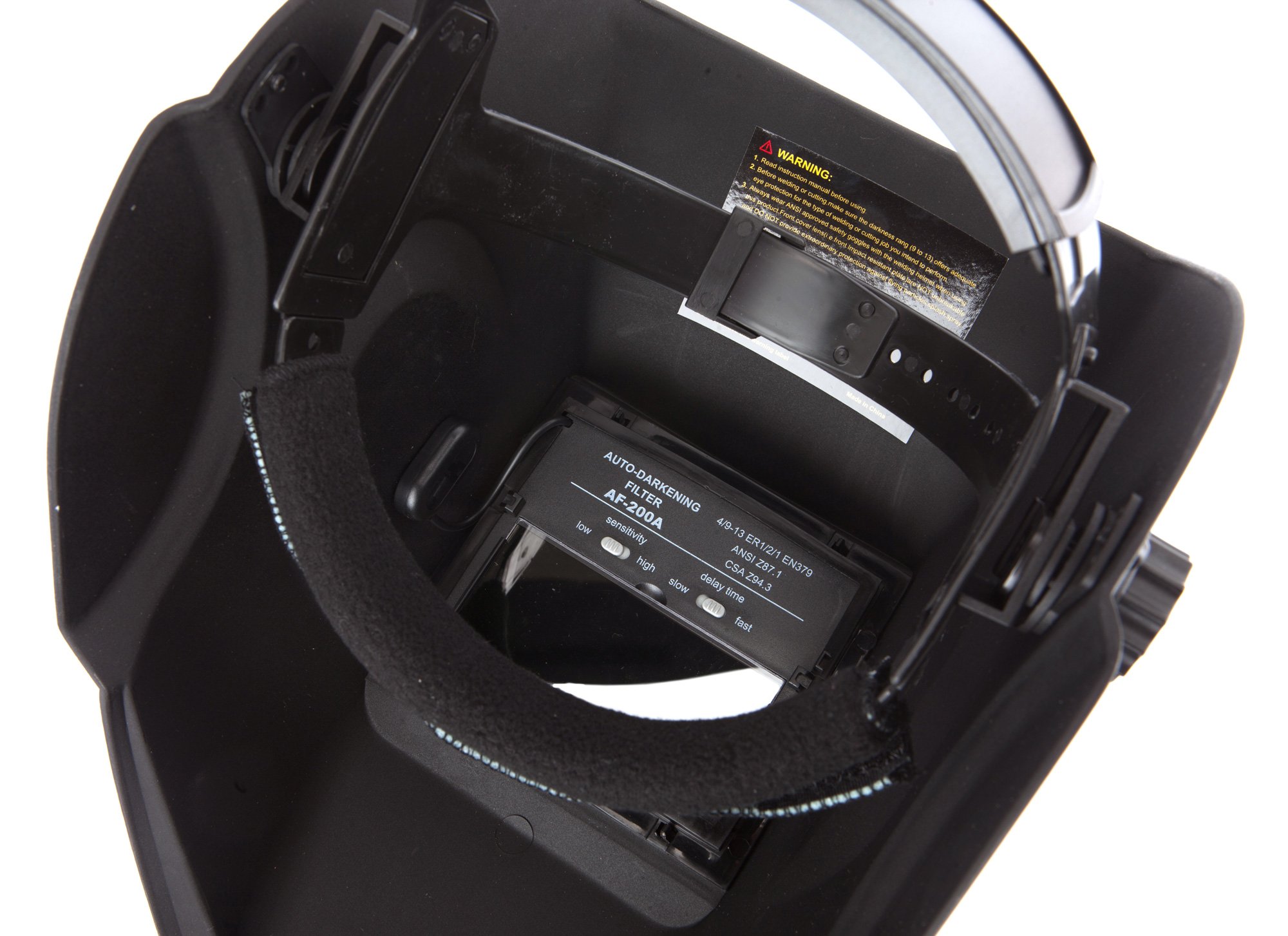 Forney 55698 Automatic Darkening Welding Helmet, Flames