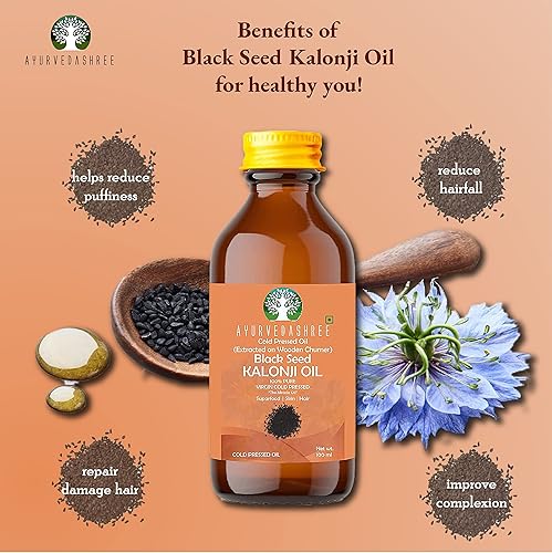 Miniatura 2 de Aceite de semilla negra prensado en frío, Omega 3 6 9 | Súper antioxidante y apoyo inmunológico, articulaciones, digestión, cabello y piel, 3.38