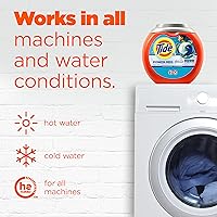 Vista 5 de Tide Power Pods - Cápsulas de detergente para ropa deportiva, 25 unidades, avanzado para sudor + combatiente de manchas