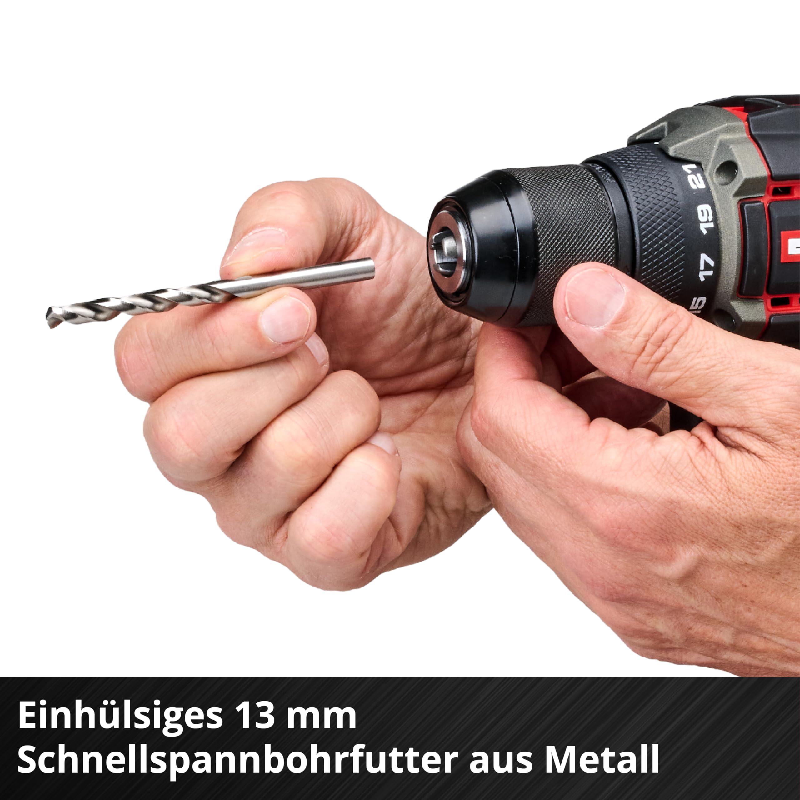 Einhell Professional Akku-Bohrschrauber TP-CD 18/70-C Li BL-Solo | PXC | 18 V | Compact | Brushless | 70 Nm | Anti-Kickback | 13-mm-Metall-Bohrfutter | 2-Gang | ohne Akku
