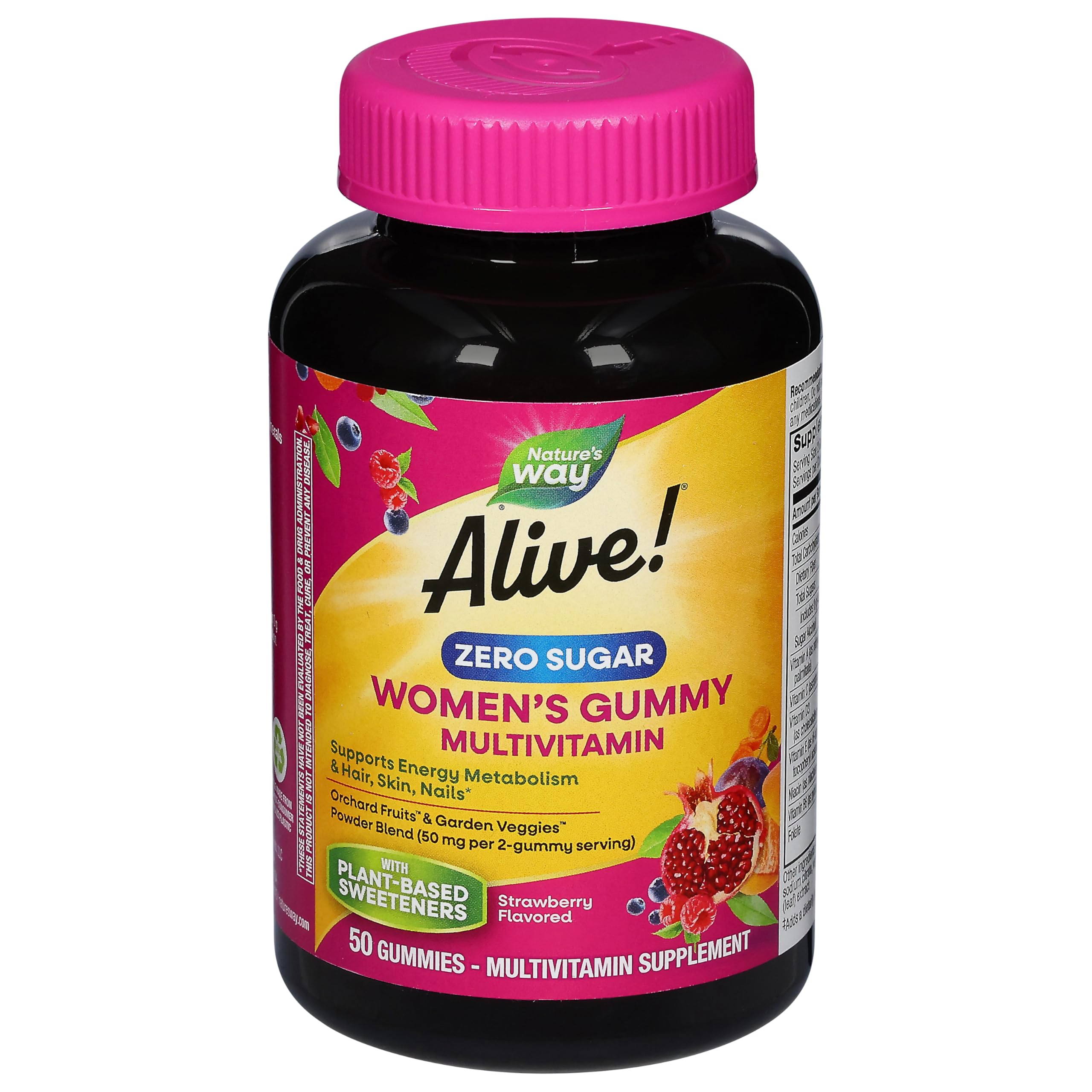 Nature's Way, Alive Zero Sugar Women's Gummy Multi, 50 Count