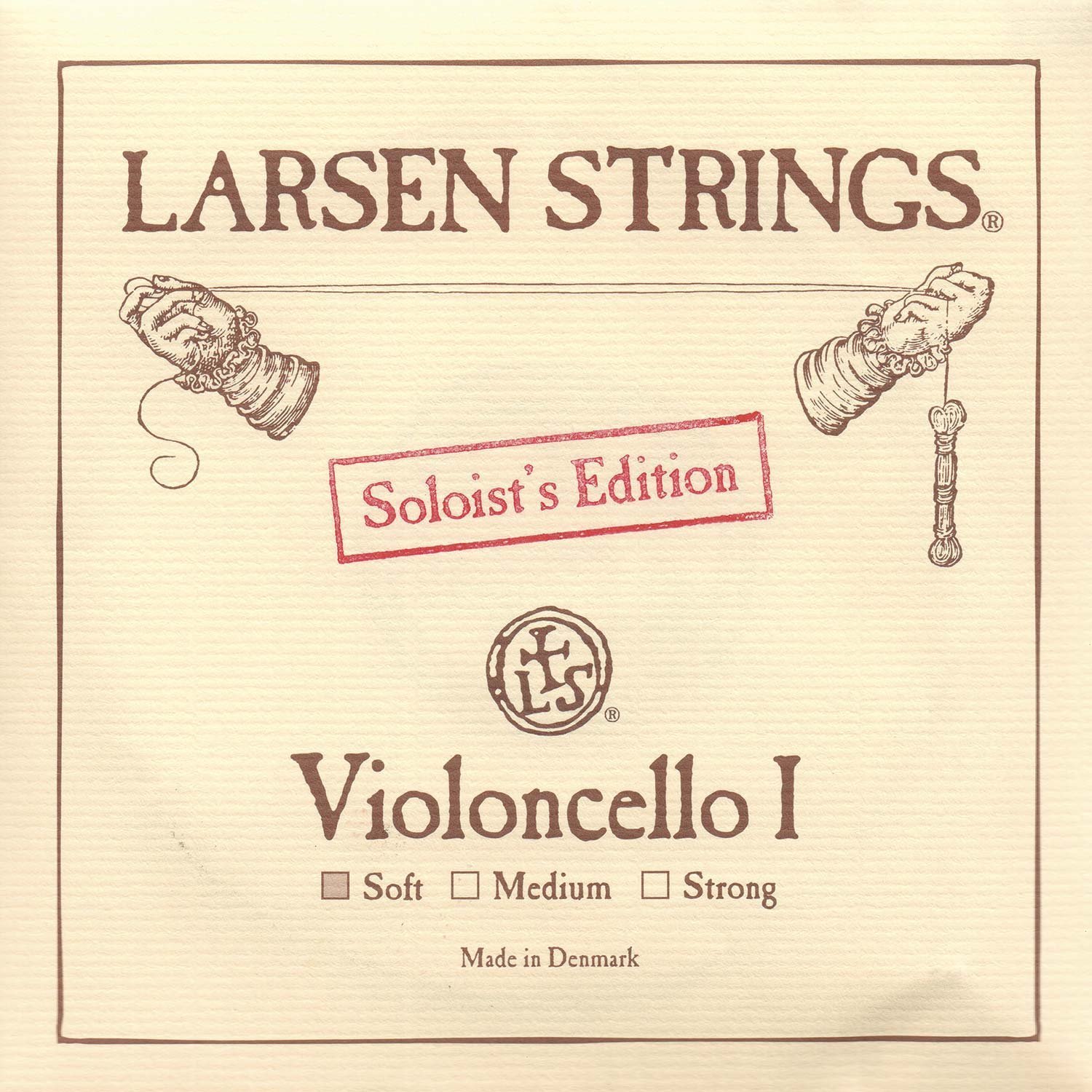 Larsen Soloist 4/4 Wiolonczela A Struna Miękka Stop-Stal