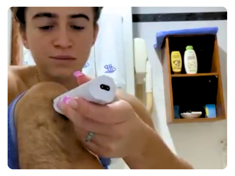 Bushbalm Bikini Trimmer - Electric Shaver Body Hair Razor for Women, Waterproof, Cordless Shaver for Sensitive Areas, Close Grooming for Bikini, Underarms, and Legs – Francesca Trimmer