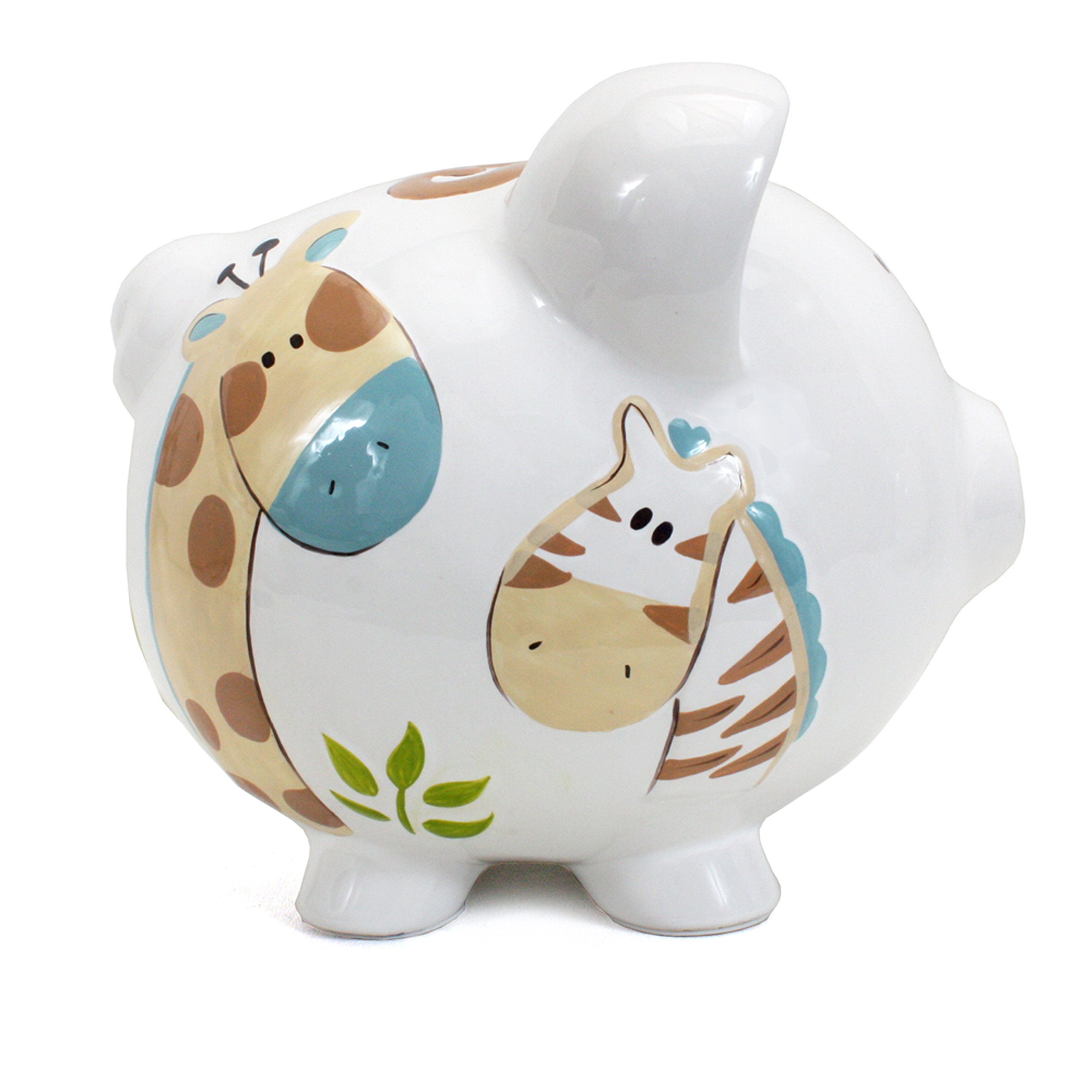 Amazon.com : Child to Cherish Ceramic Piggy Bank for Boys (Jungle