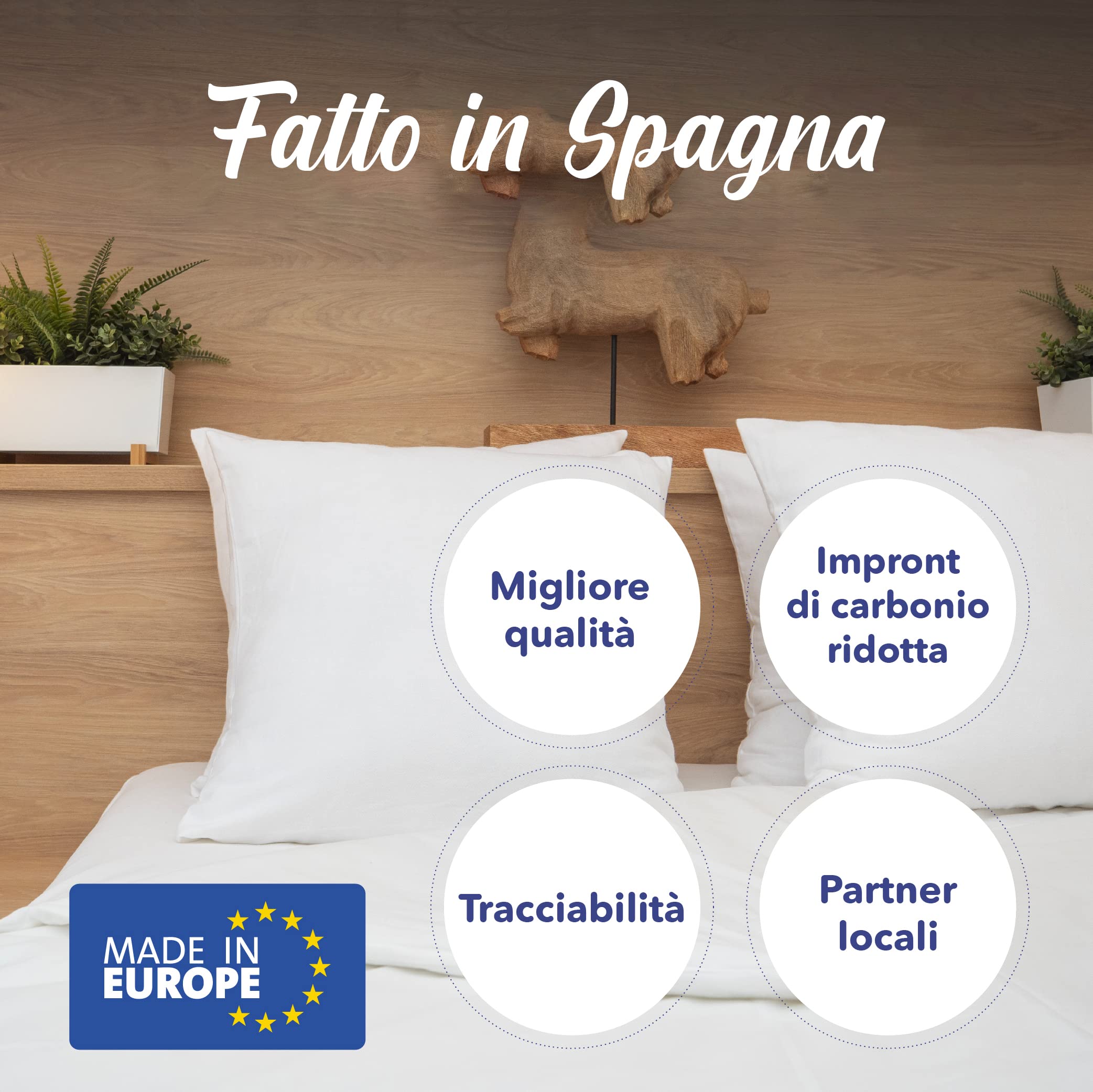 Copricuscino 50x80 Cm In Cotone Organico OCS® - Set Di 2, Traspirante E Ipoallergenico - Foto 5