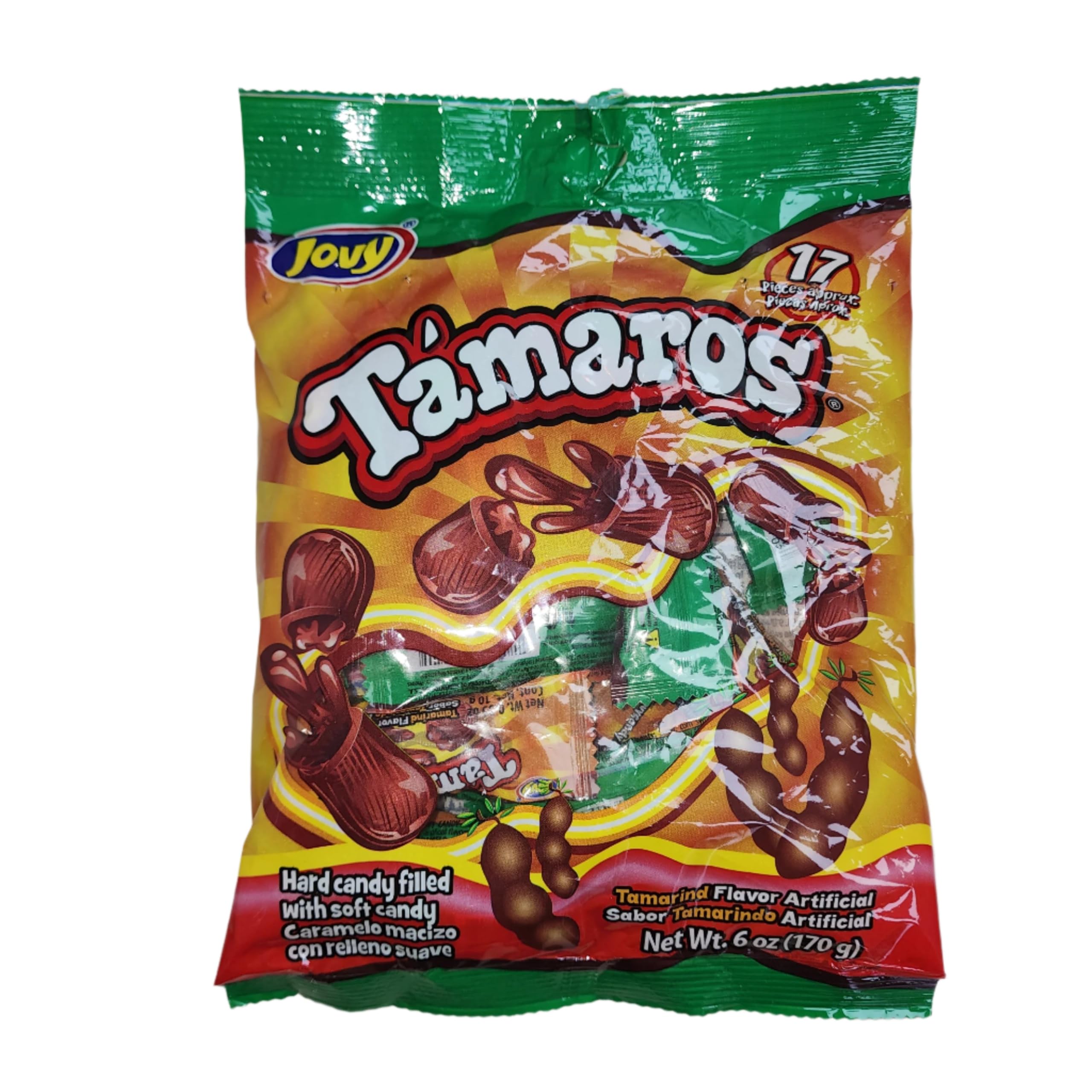 Tamaros Tamarind Flavored Candy | 6oz Bag | Mexican Candy