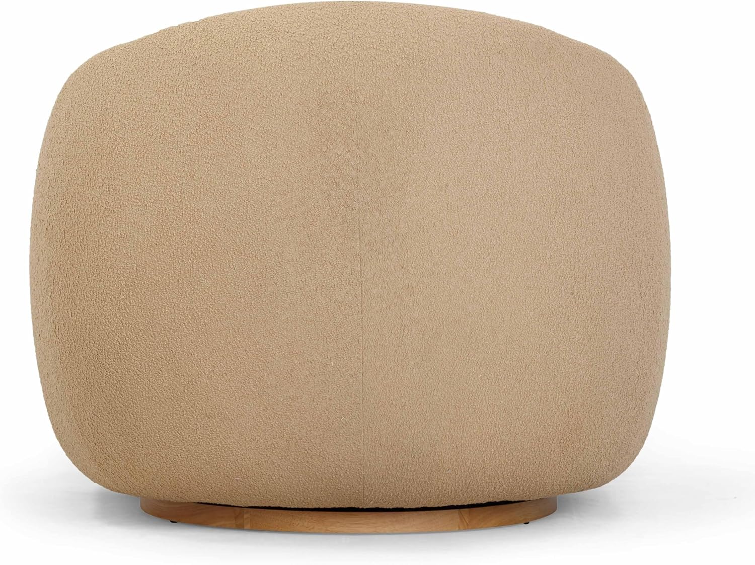 Tov Furniture Judy Honey Boucle Swivel Chair