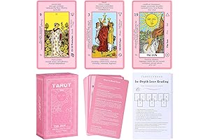 Myripoly Pink Tarot Cards for Tarot Beginners