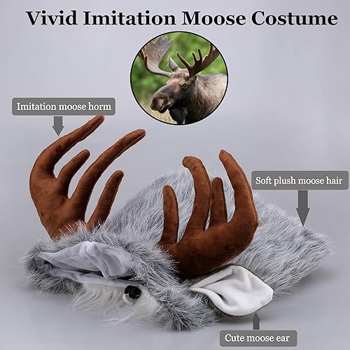 Miniatura 10 de Divertidos disfraces de ala de murciélago para perro, linda ropa peluda para mascotas para Halloween (ala de murciélago negro, talla L)