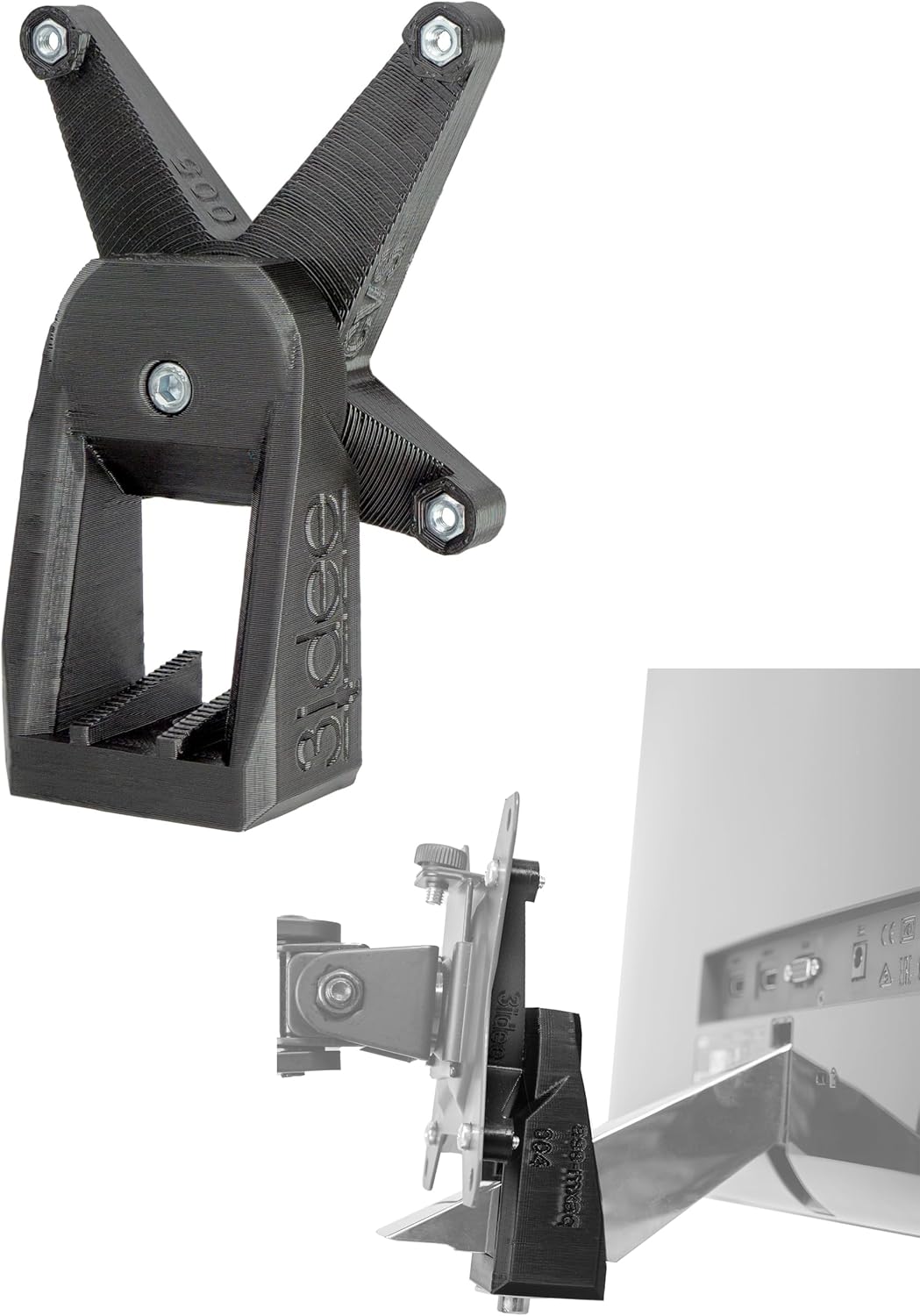Gladiator Joe Bras De Moniteur VESA - Compatible Avec Moniteur LCD Philips 4K Ultra HD 276E8VJSB - Support