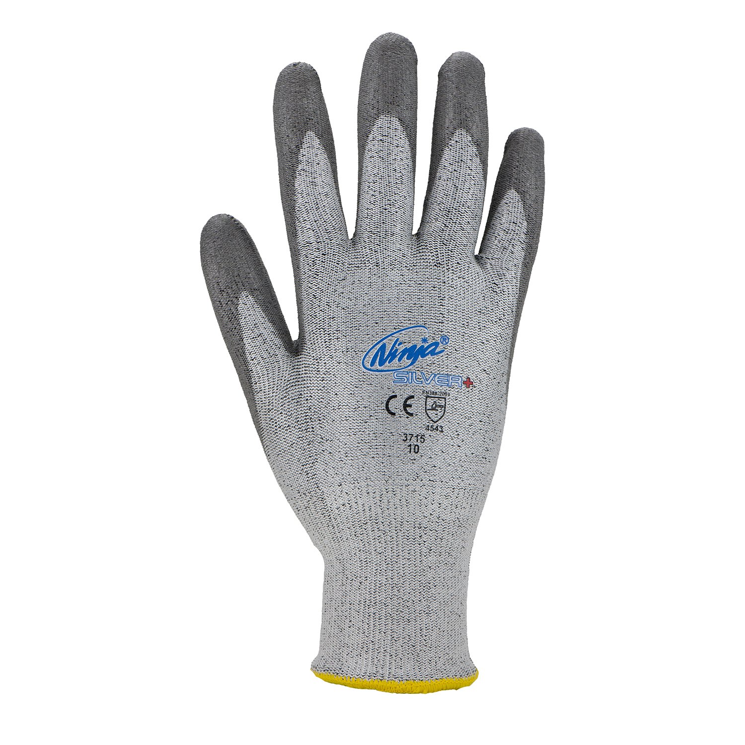 ASATEX Schnittschutz-Handschuh Ninja 3715, grau, Gr. 10 (12 Paar)