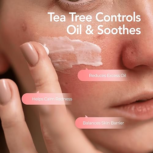 Miniatura 4 de Dr.Deep Acpa Tea Tree Lotion - Crema hidratante facial ligera y no grasa para piel propensa al acné, grasa y sensible, fórmula no comedogénica con