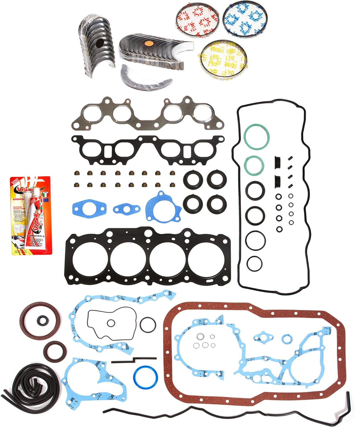 Domestic Gaskets Engine Rering Kit FSBRR20292EVE Fits 98