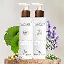 VEDICDERM 24Kt Nano Gold Hair Serum 100ml | Soothing Scalp Care For Psoriatic, Sensitive Scalp | Reduces Itching, Flaking & Redness | Strengthens Hair & Hydrates Scalp | Paraban & Sulfate Free Formula (Pack of 2)