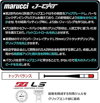 marucci J-CAT 84cm 低反発 グリップ新品 marucci J-CAT 84cm 低反発 グリップ新品 marucci 【即日発送可