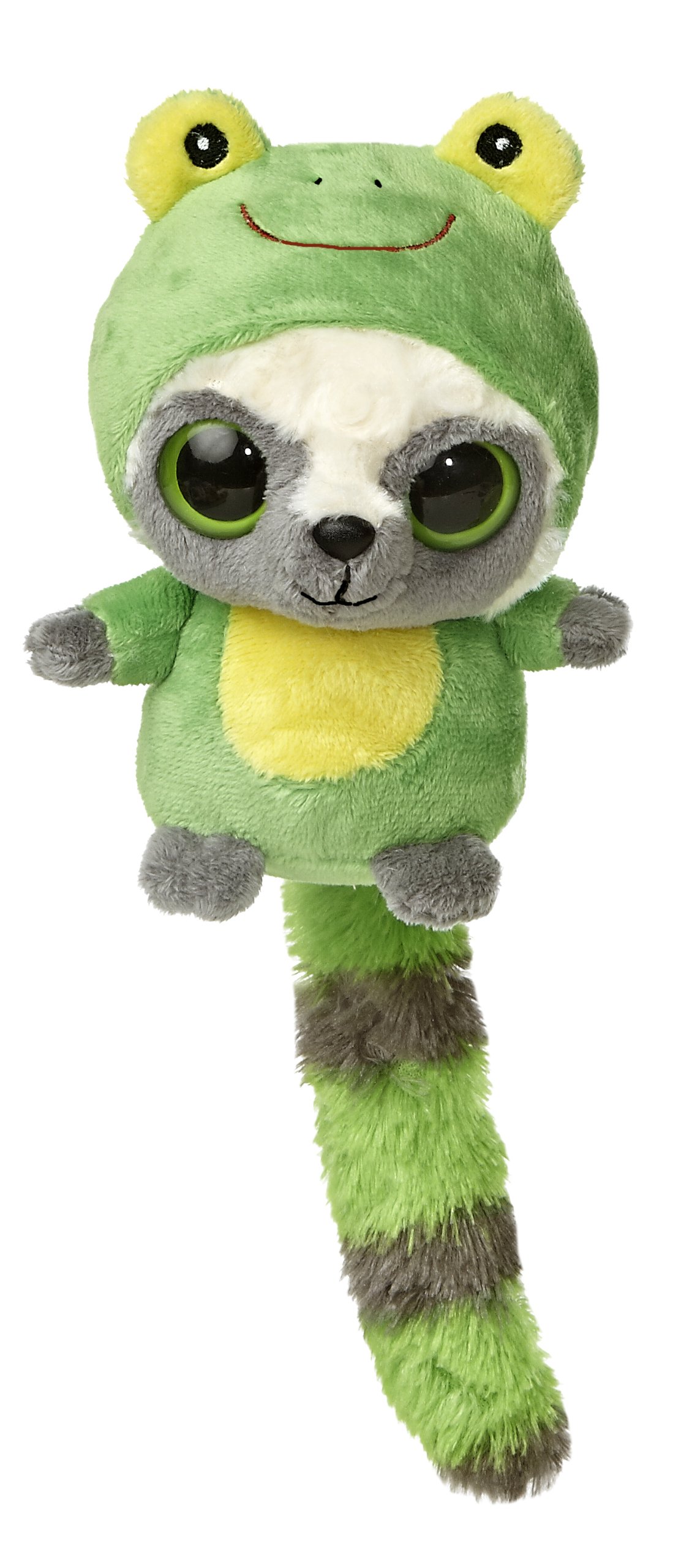Aurora World YooHoo & Friends Wanna Be Frog Plush, 5" Tall