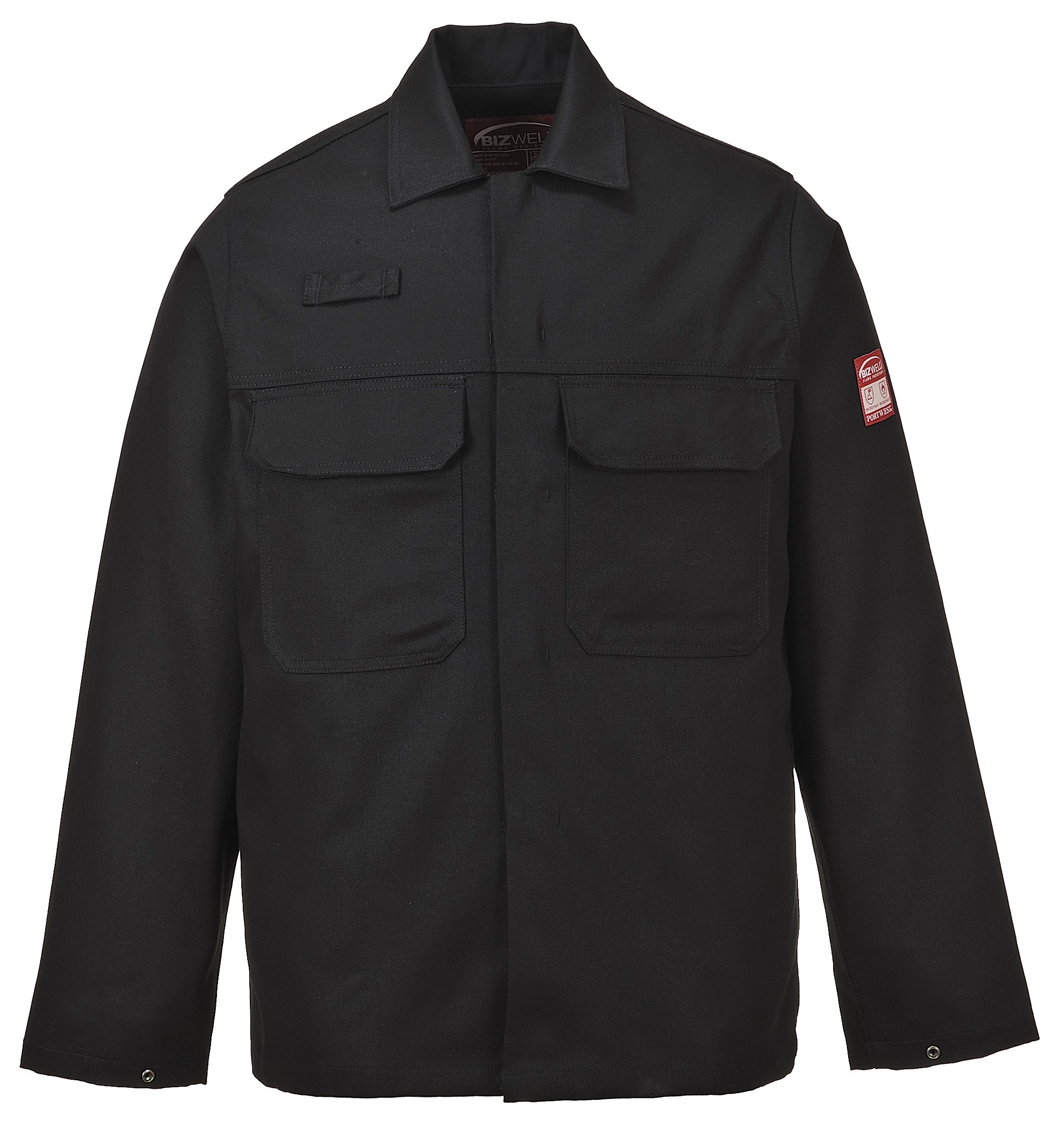 Portwest Workwear Mens BizWeld Jacket Black XL
