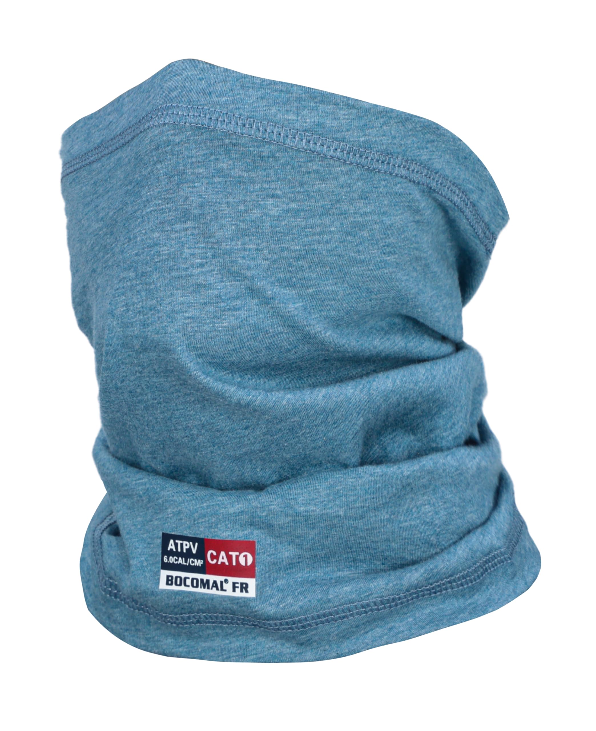 BOCOMAL FR Neck Gaiter Face Mask for Summer 4oz EX Soft Lightweight CAT1