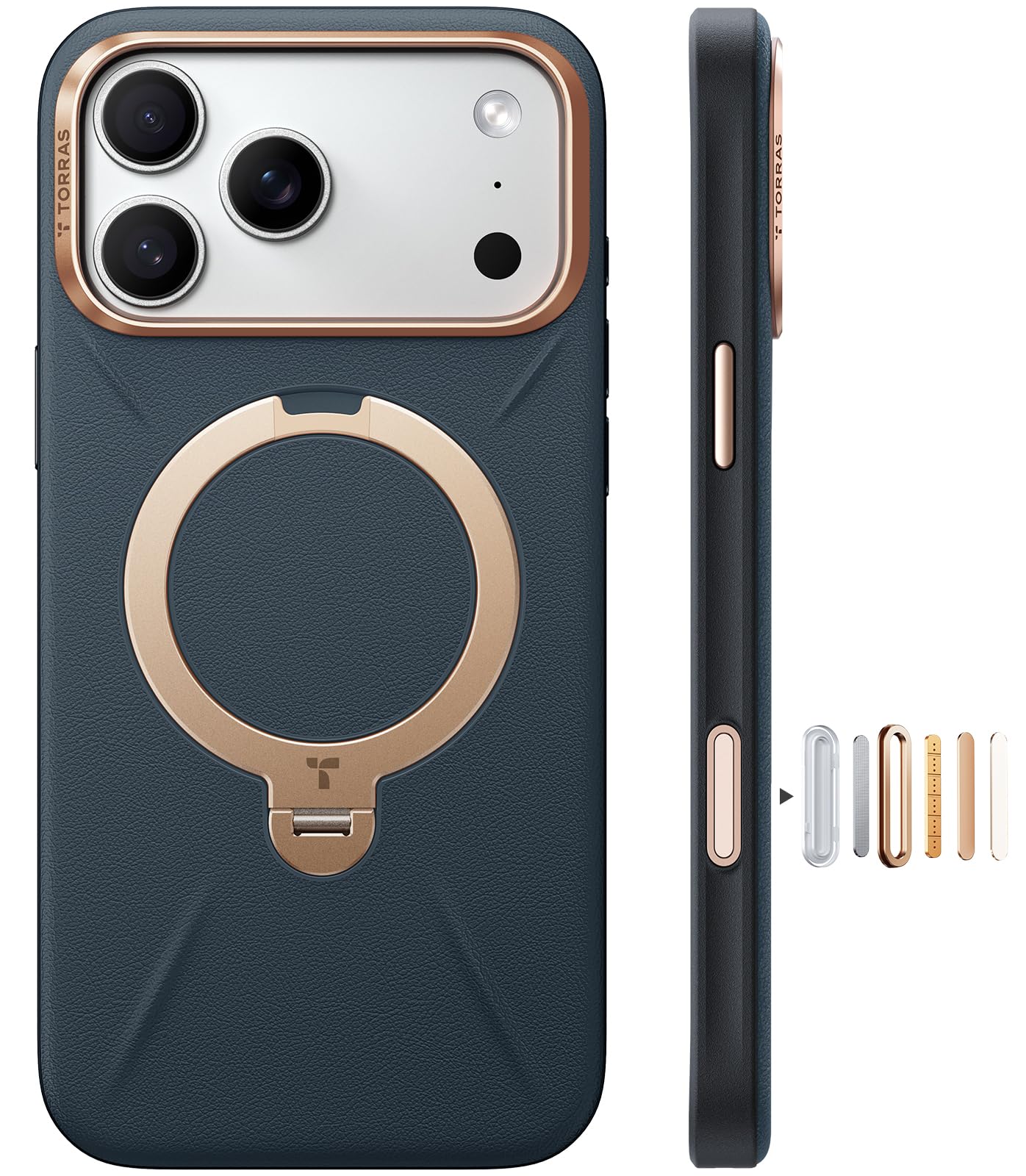 Amazon.co.jp: TORRAS iPhone 17 Pro Max 用 ケース【新感覚レザー