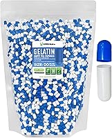 Vista 12 de XPRS Nutra Size 00 Empty Capsules - 500 Count Empty Gelatin Capsules - Pill DIY Capsule Filling - Fillable Pill Gel Caps for Do-It-Yourself Multi