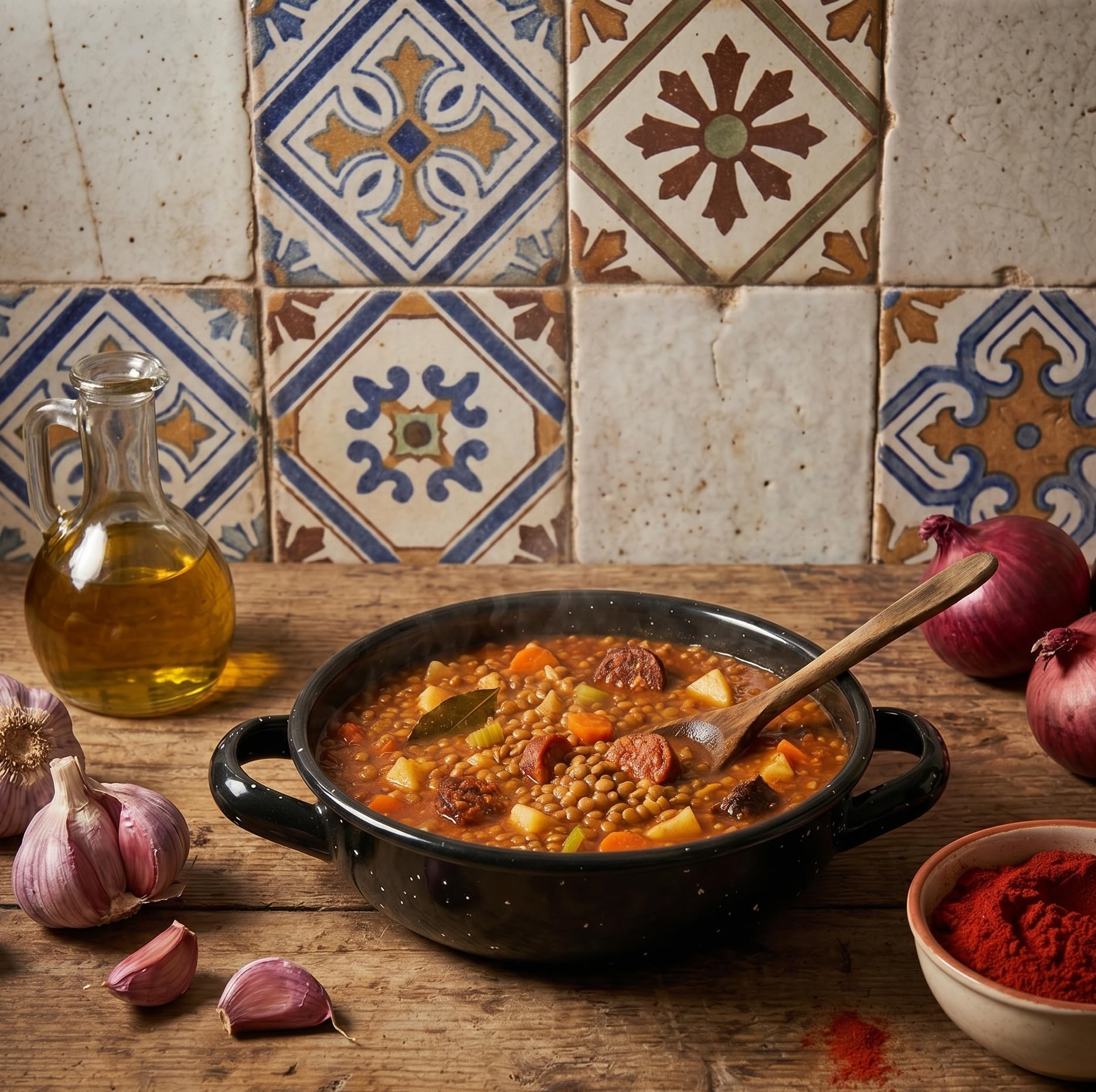 Menax - Poêle à Paella - Acier Émaillé Vitrifié - Revêtement Interieur Antiadhésif - Lot de 6-18 cm