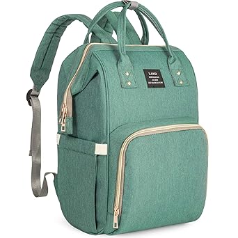 Jewelvwatchro Multi-Function Travel Backpack - Nappy Bags - Green